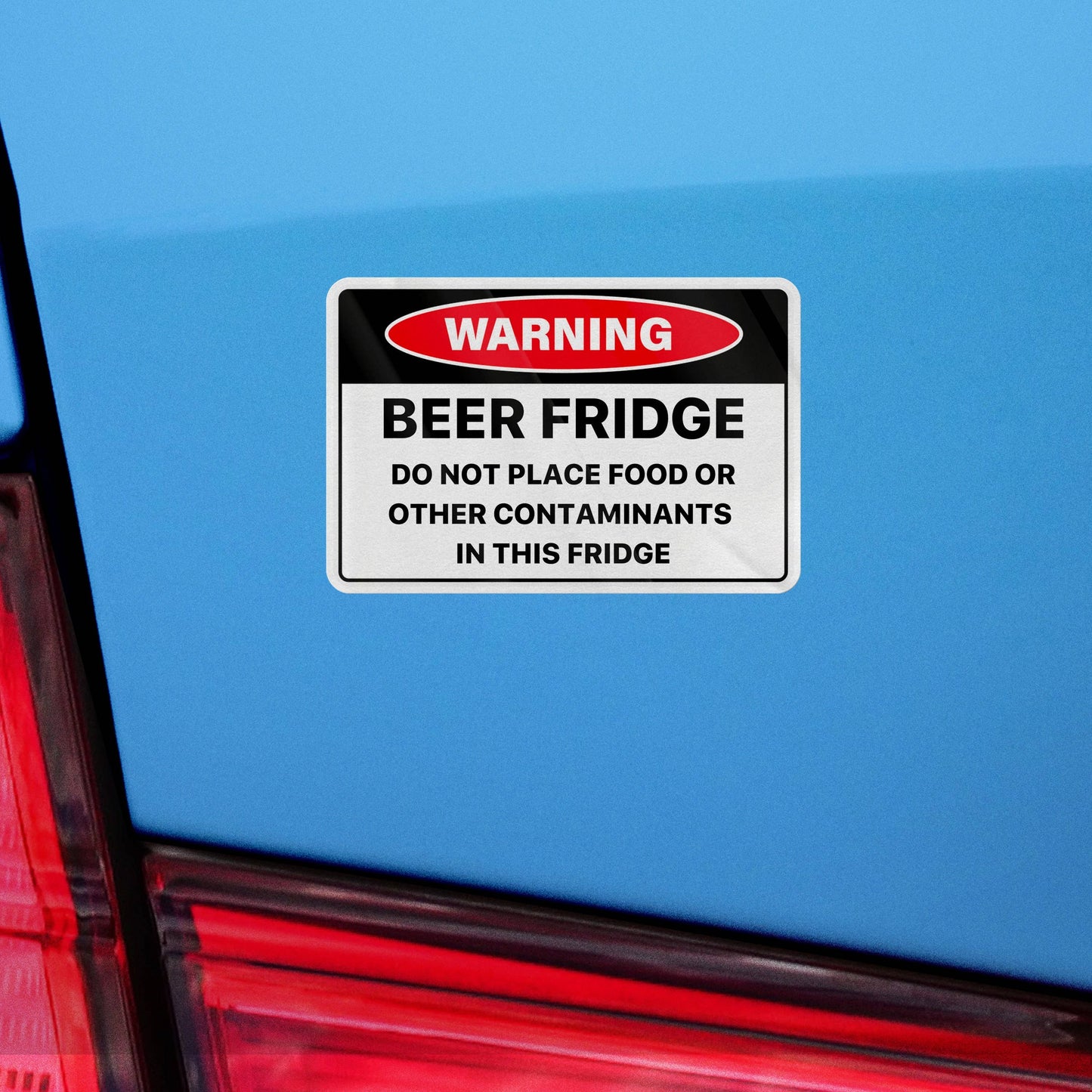 Beer Fridge Sticker