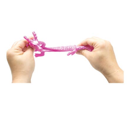 METALLIC MOCHI DRAGON SQUISHY TOY 1PC