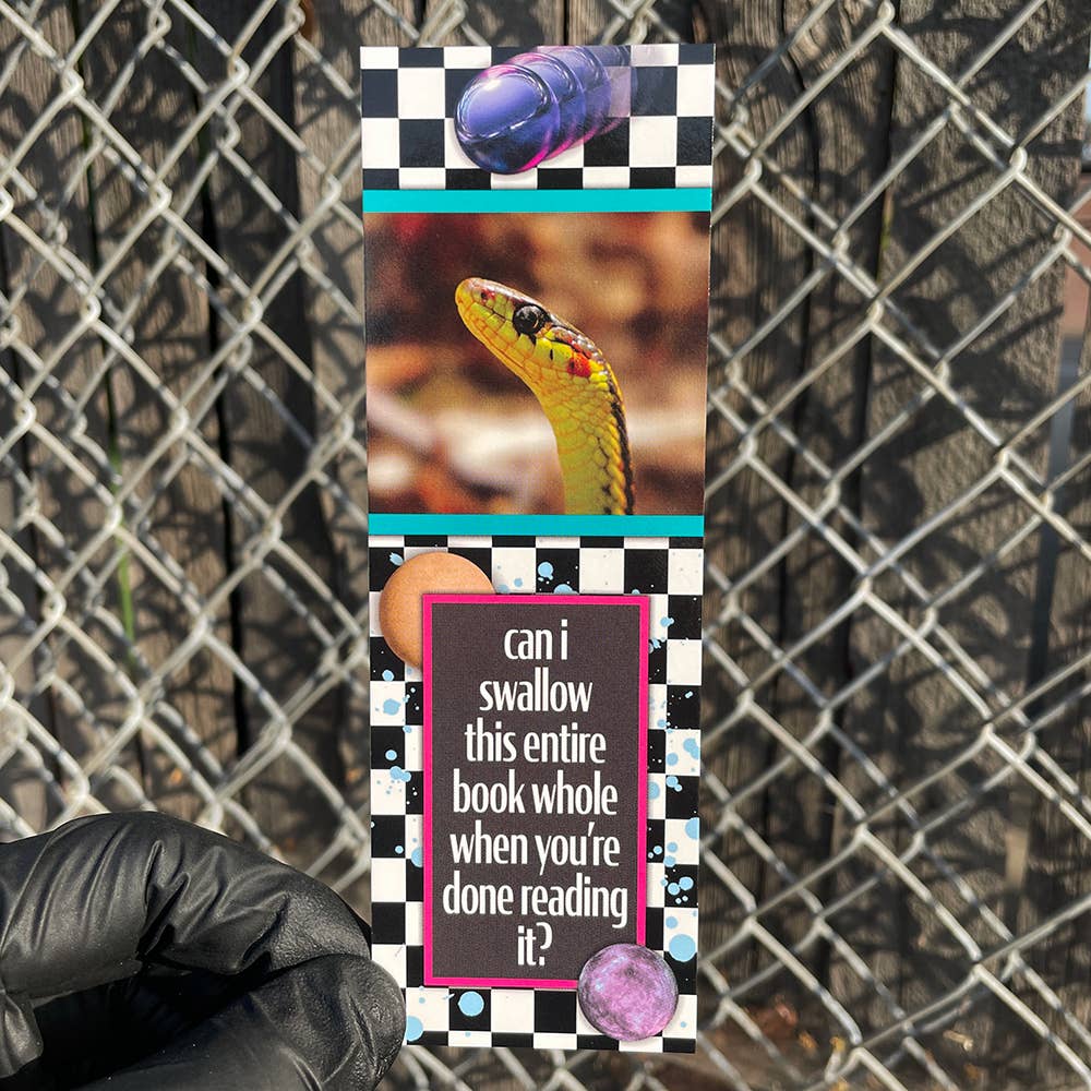Can I Swallow This Book? Bookmark