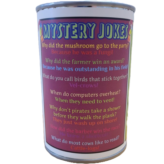 Canned Mystery Plush | Unknown Random Plush w/Jokes