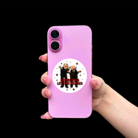 Lifetime haters club member Sticker