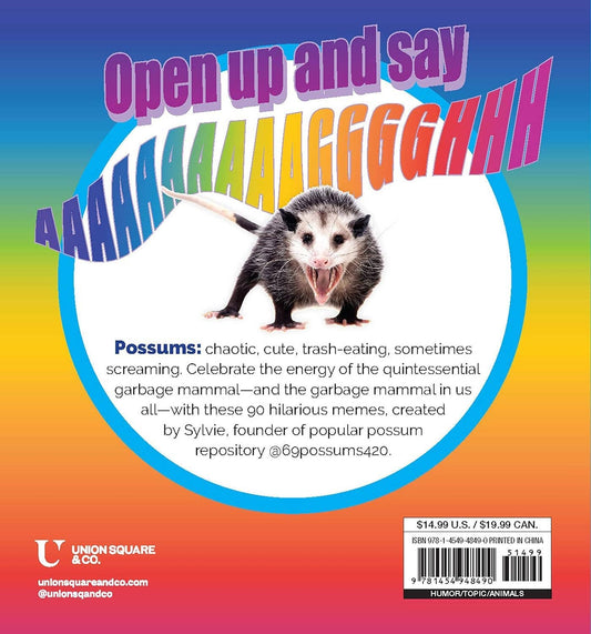 No Thoughts Just Possums Meme Photo Book by Sylvie