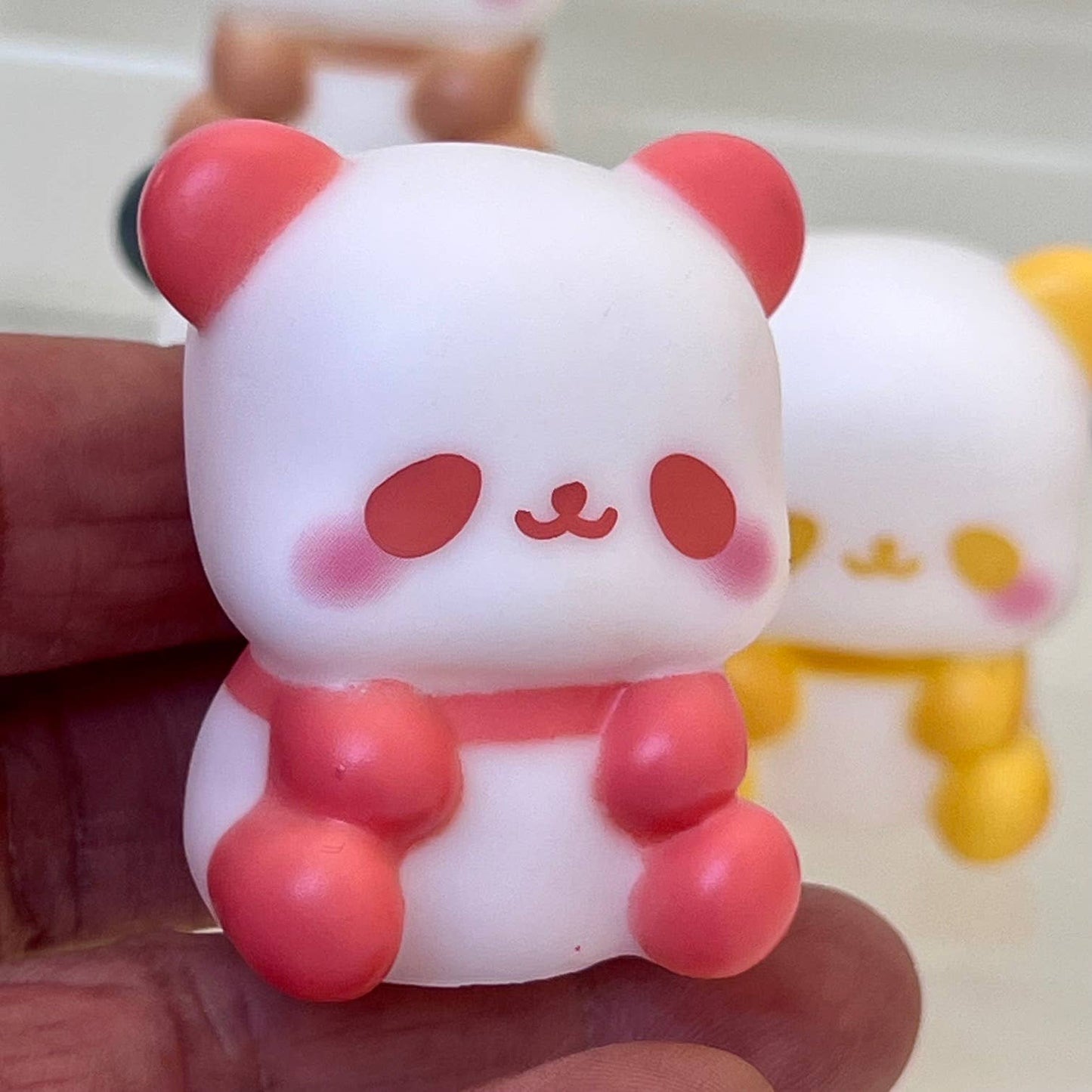 Colorful Panda mini Figurines