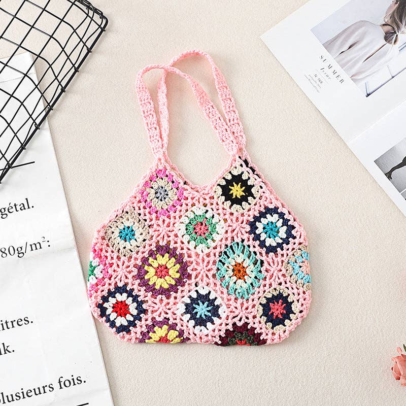 Funkyrel® Atzbranding Limited - Cosbai - Bohemian Crochet Woven Bag