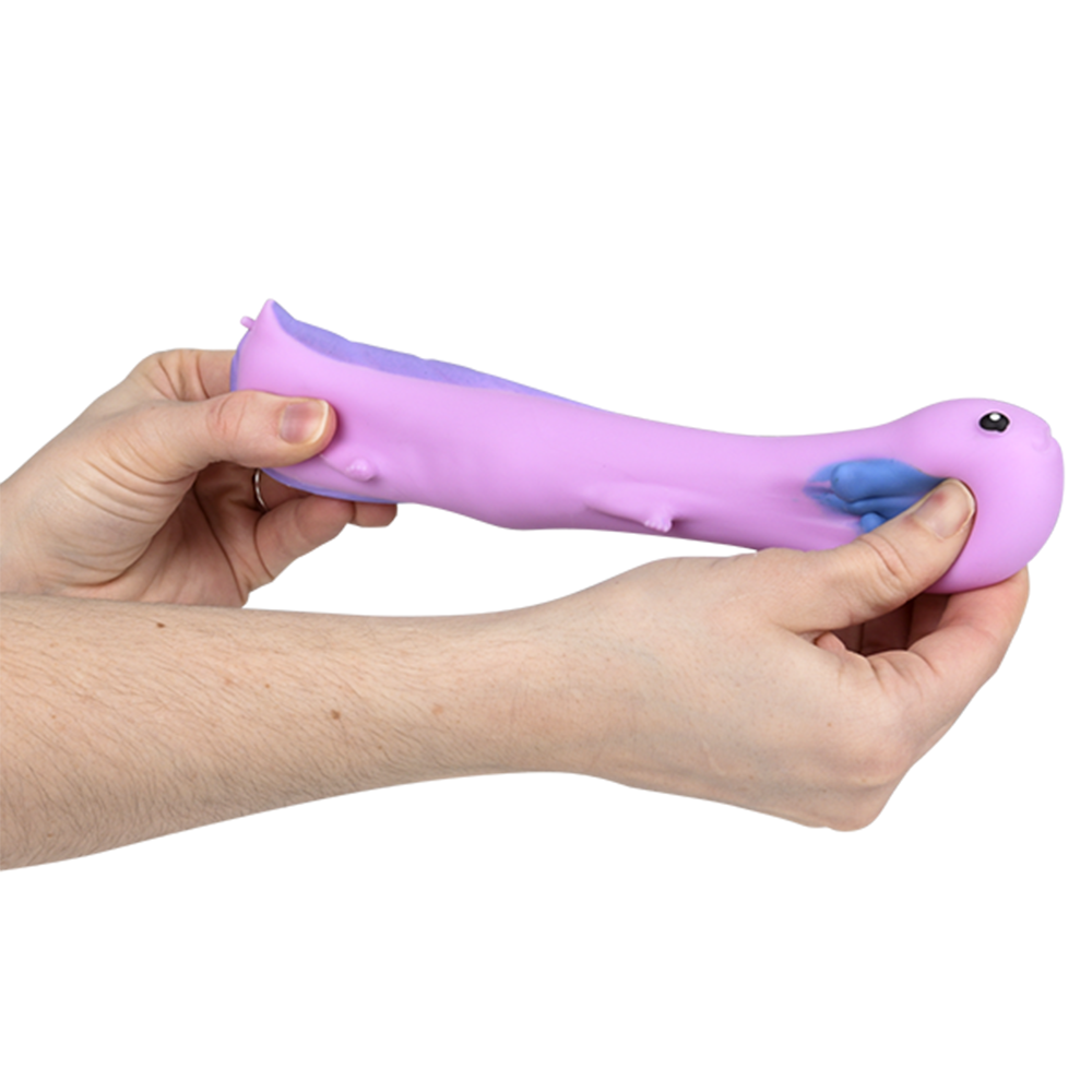 5" STRETCHY SAND AXOLOTL 1PC