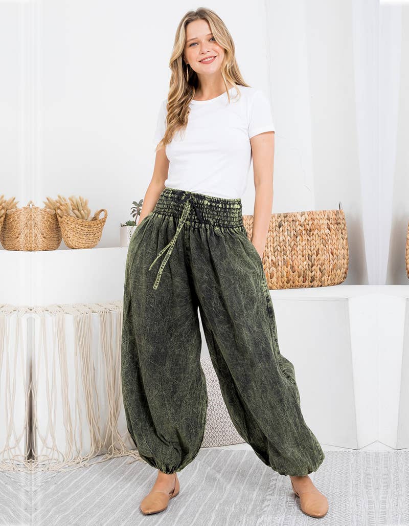 Kathmandu Imports - Stone Washed Harem Pant (KT-1314)