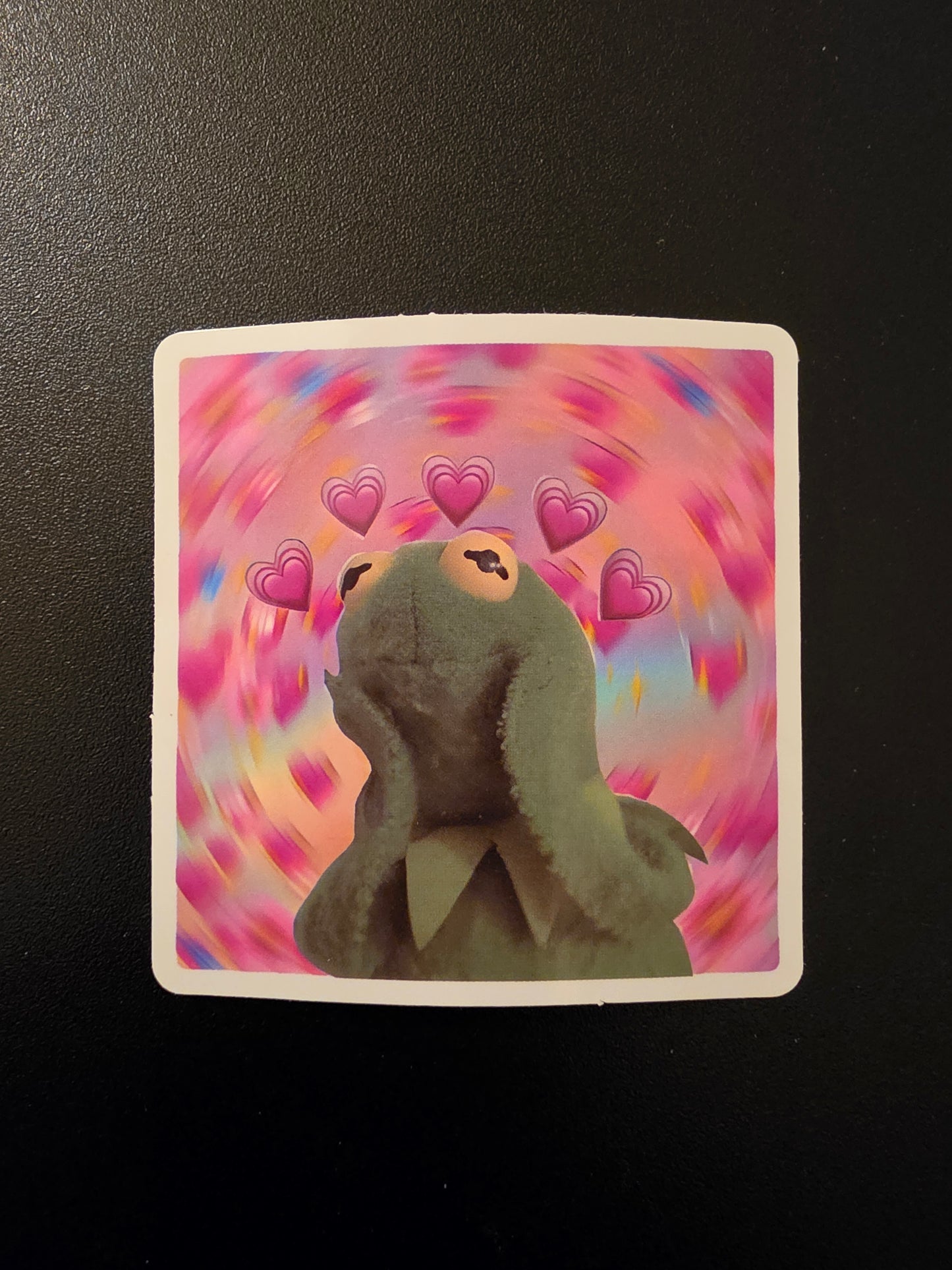 Kermie Hearts Sticker