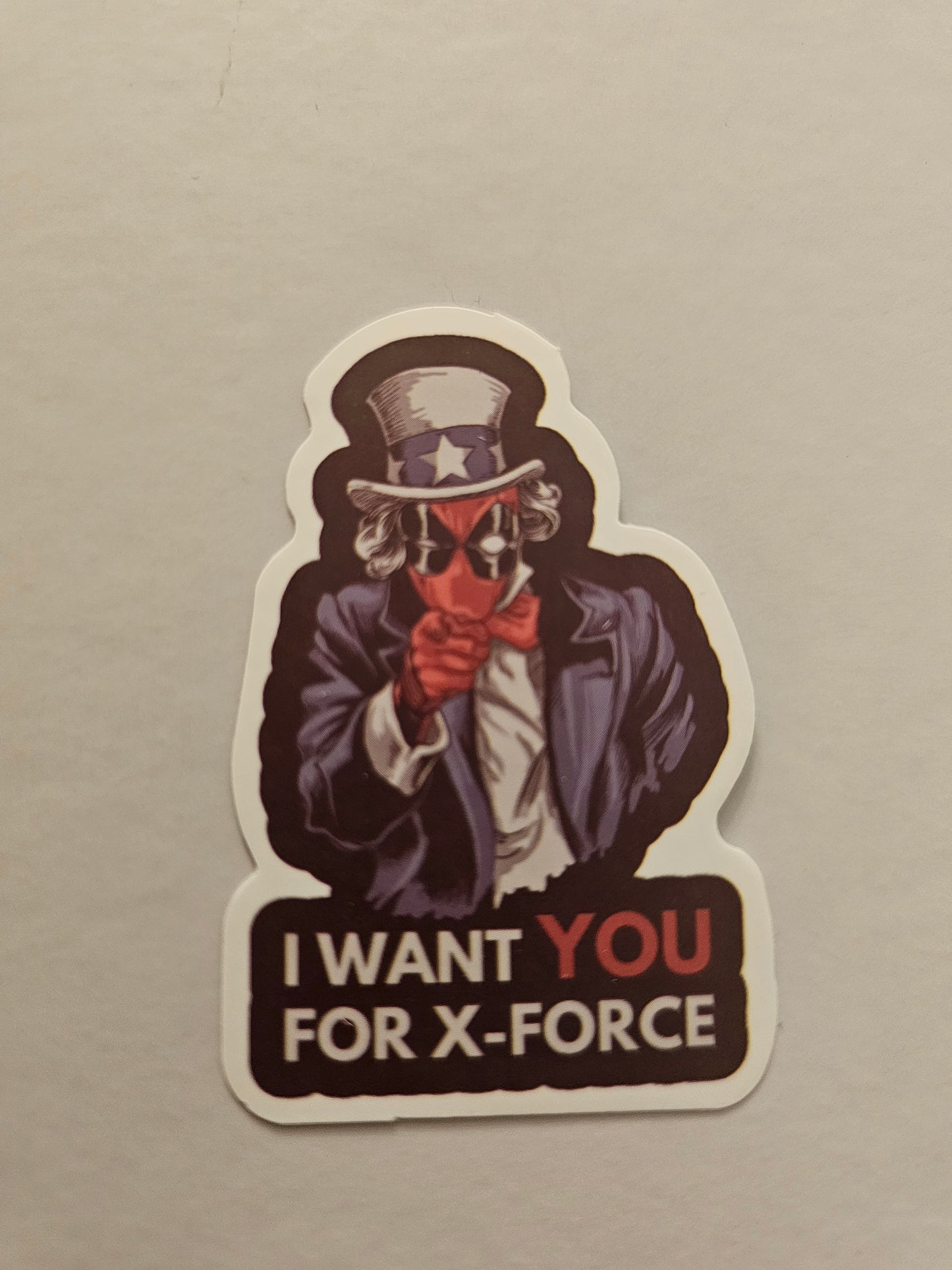 Deadpool Xforce Sticker