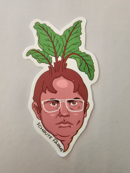 Dwight Beet Sticker