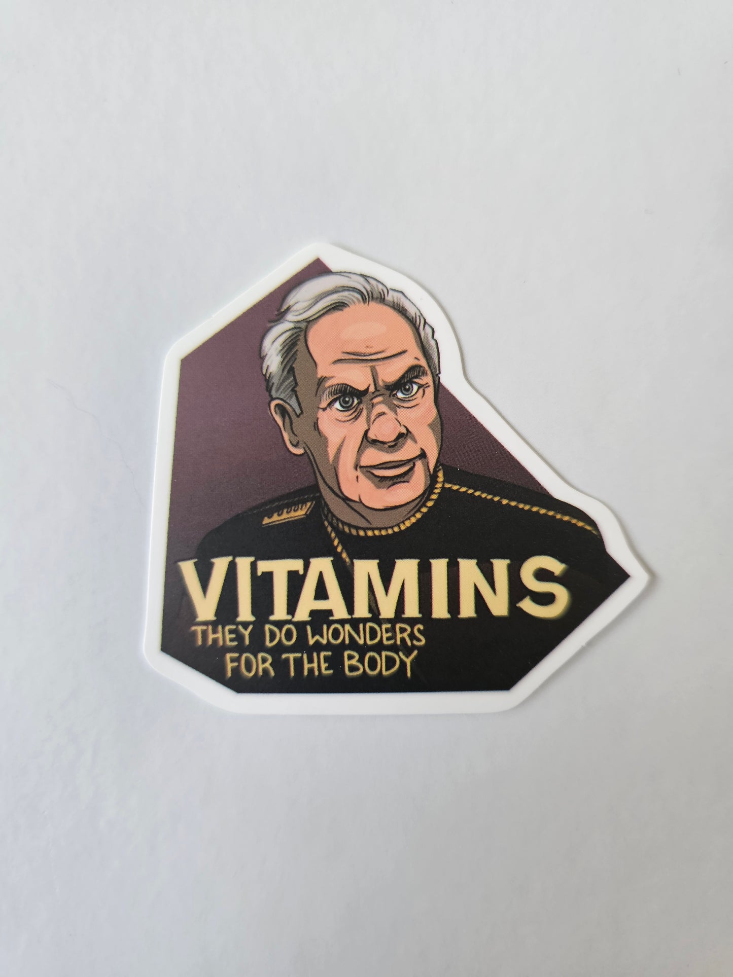 Vitamins Sticker