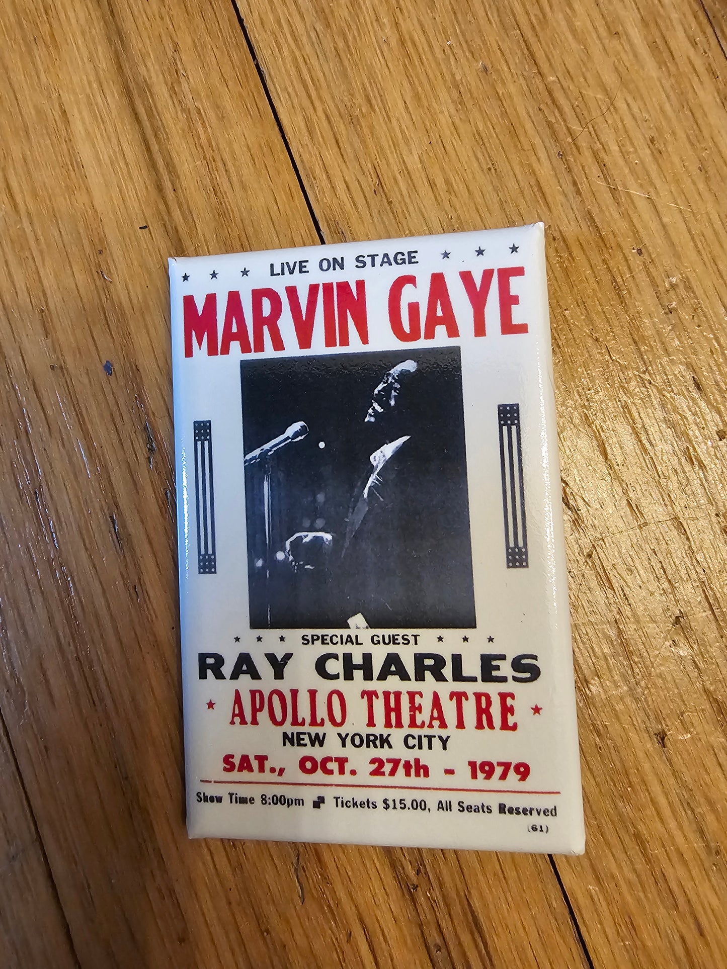 Showprint Concert Poster Buttons 1.75" x 2.75"