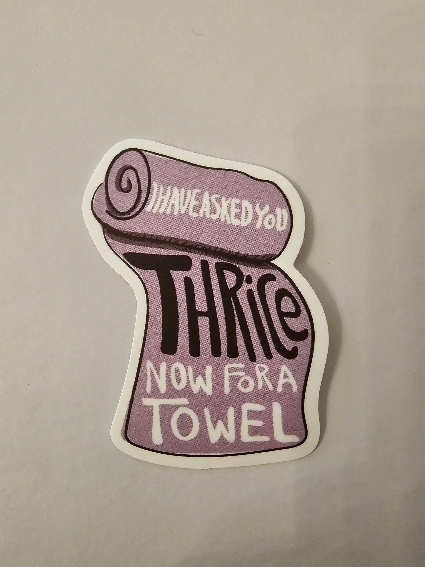 Thrice for a Towel