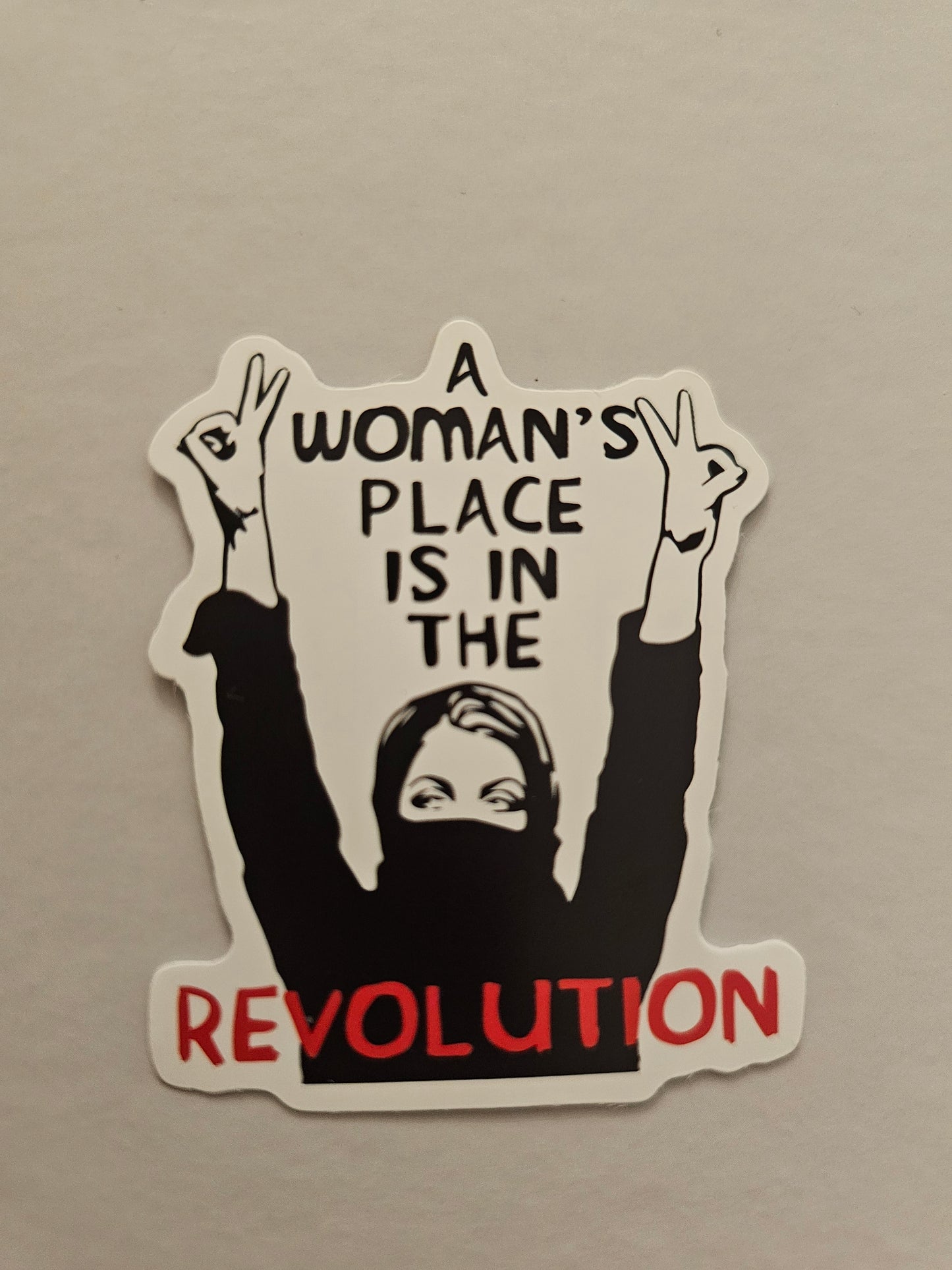 A Woman's Place Sticker
