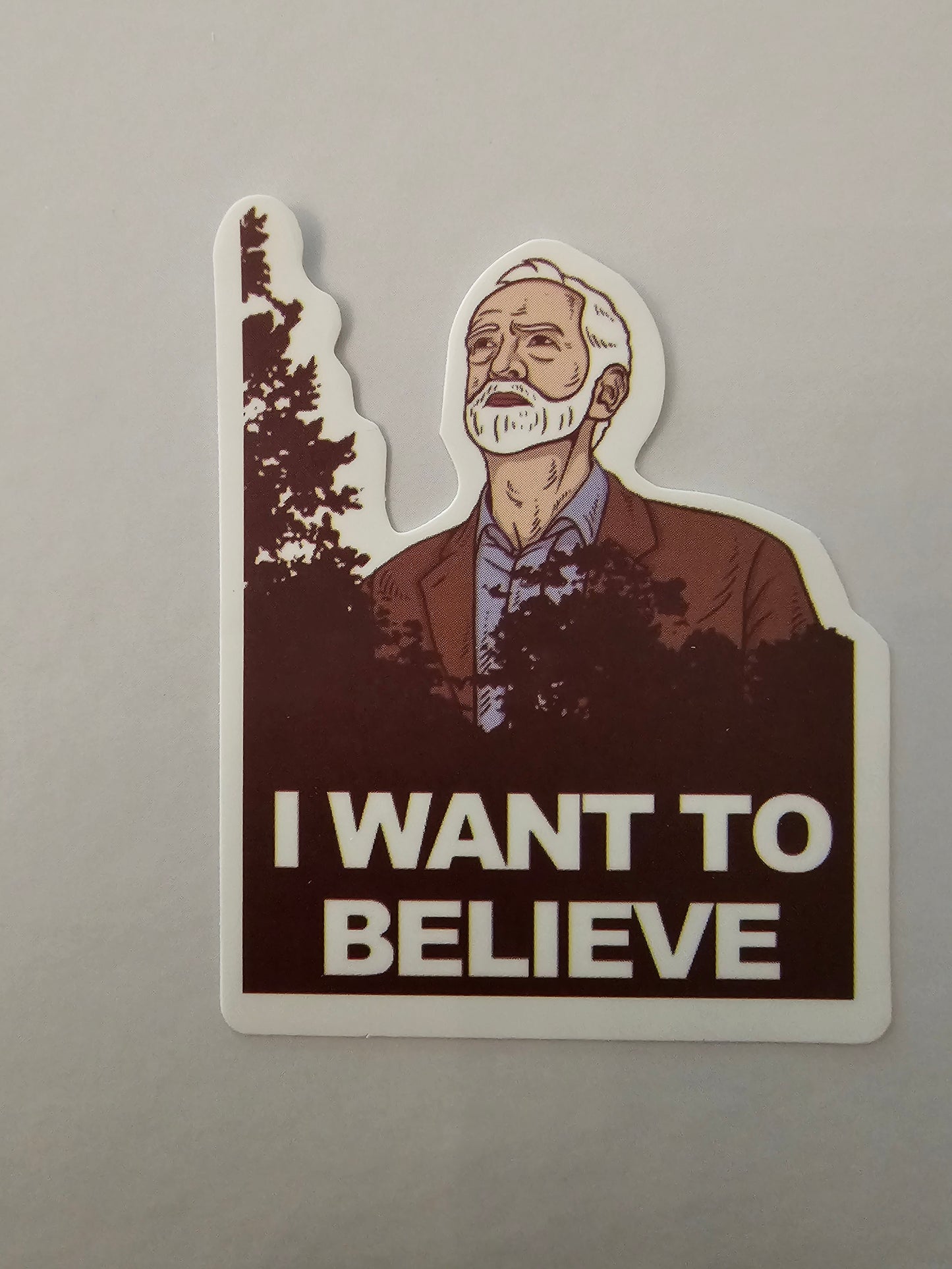 I Want To Believe Sticker