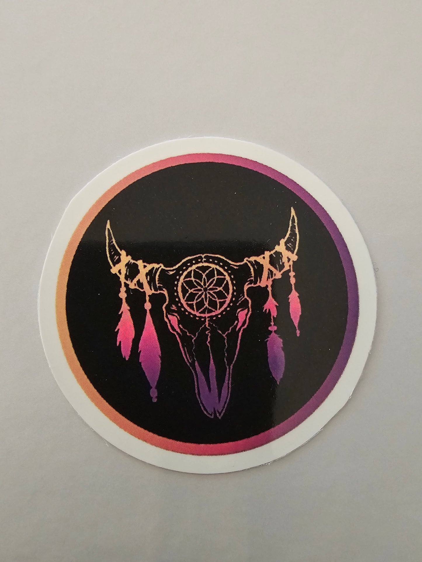 Cattle Skull Sticker