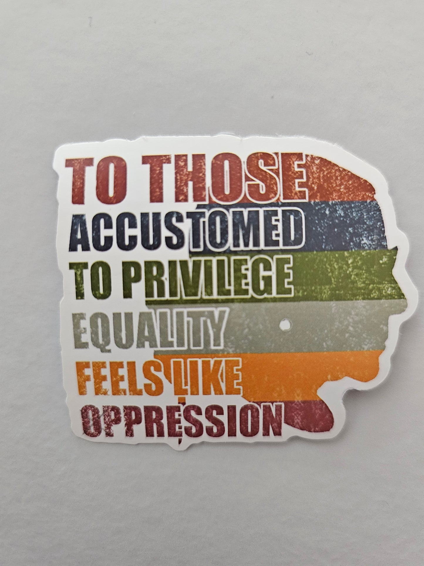 Privilege Sticker