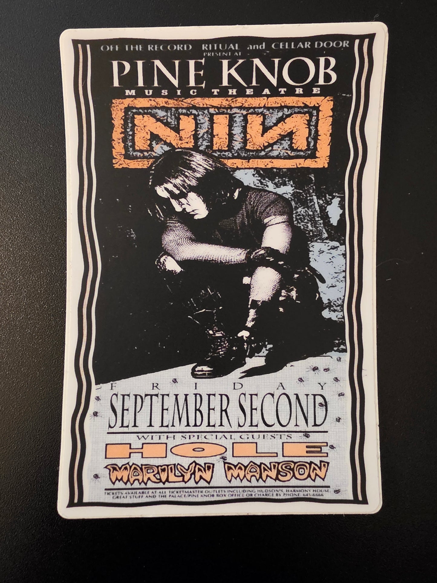 NIN Jumbo Sticker