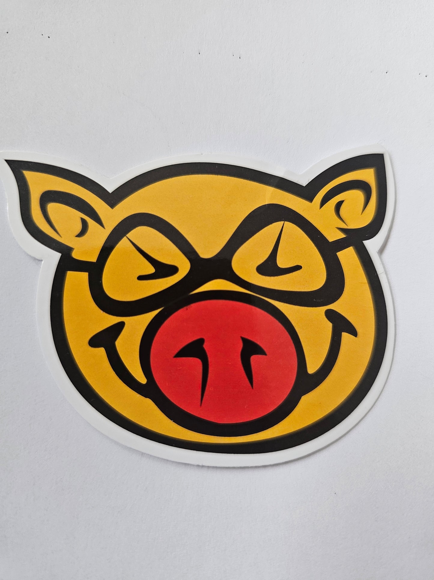Pig Wheels Skateboarding Sticker