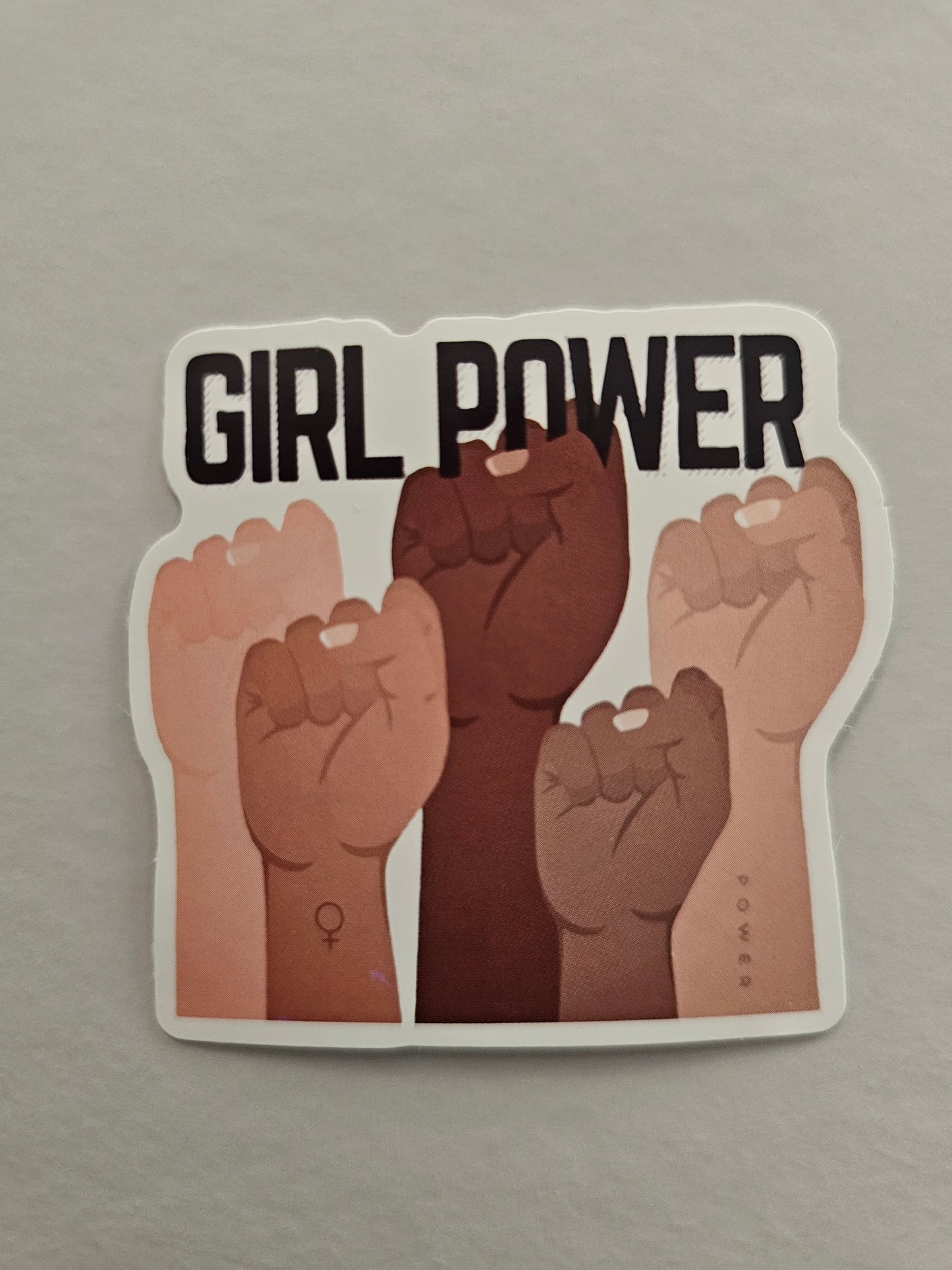 Girl Power Sticker