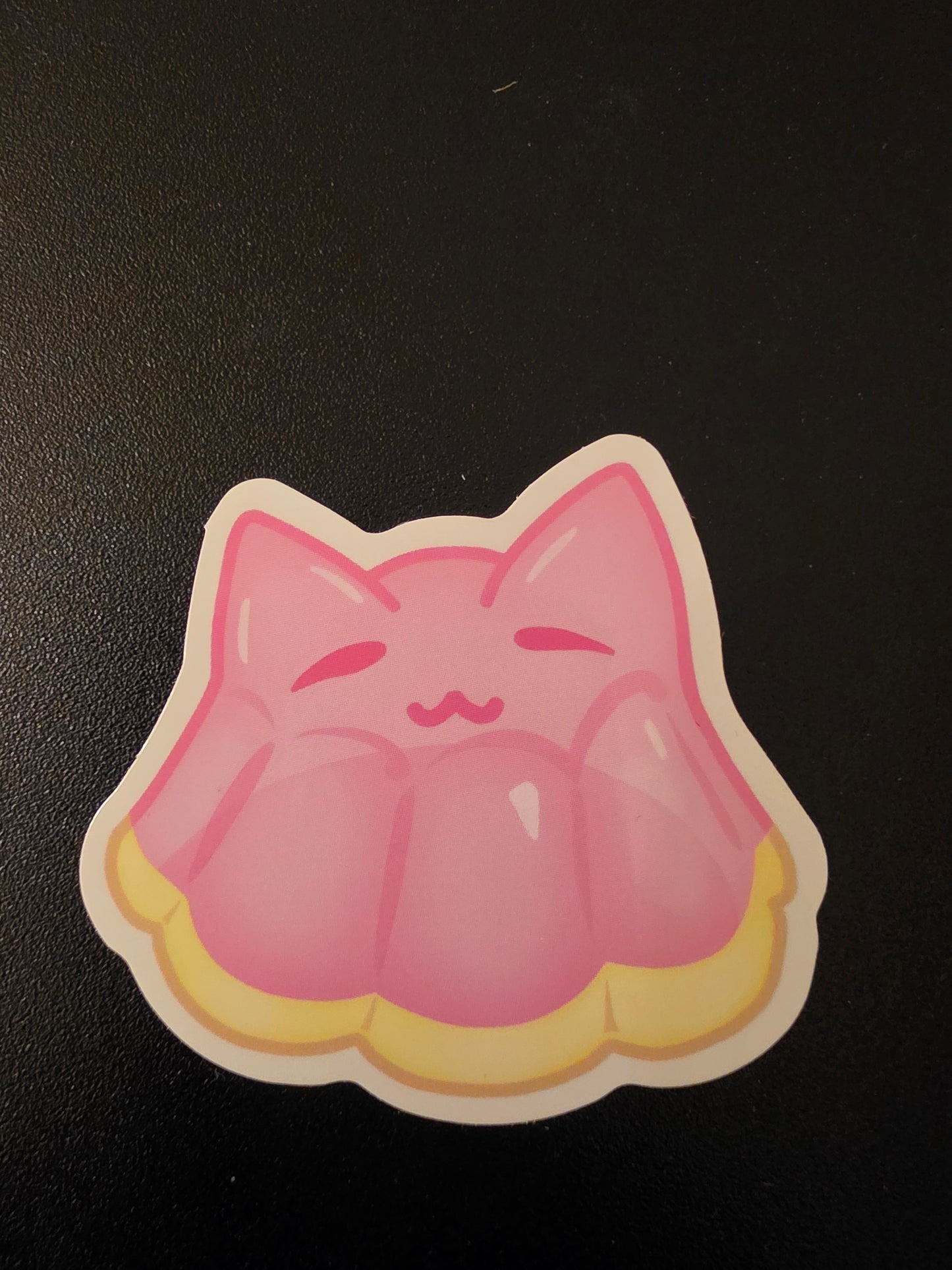 Jello Mold Cat Sticker