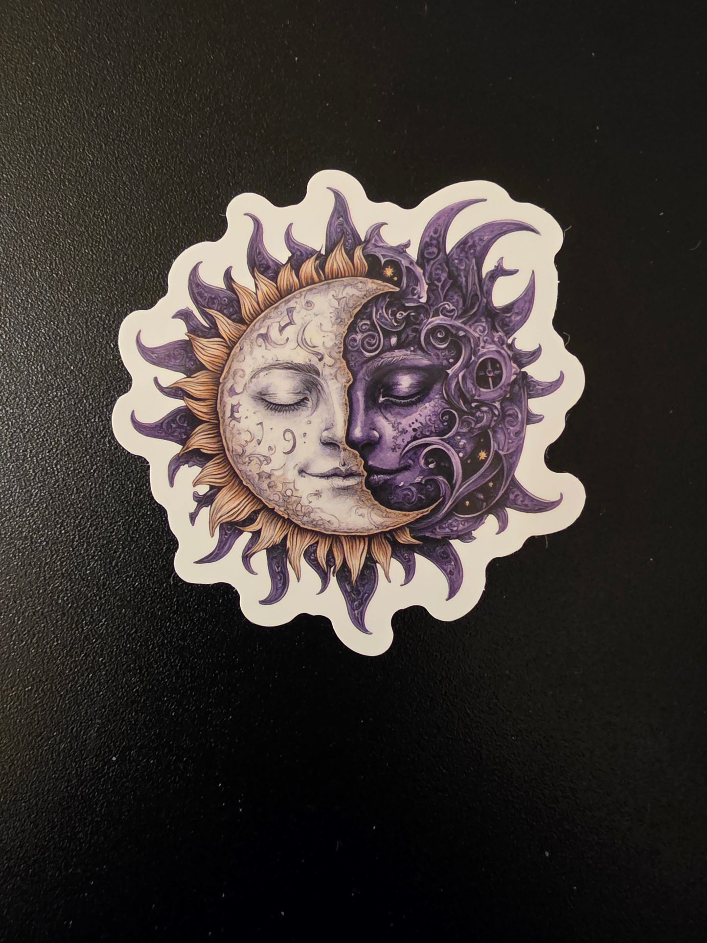 Sun and Moon Sticker