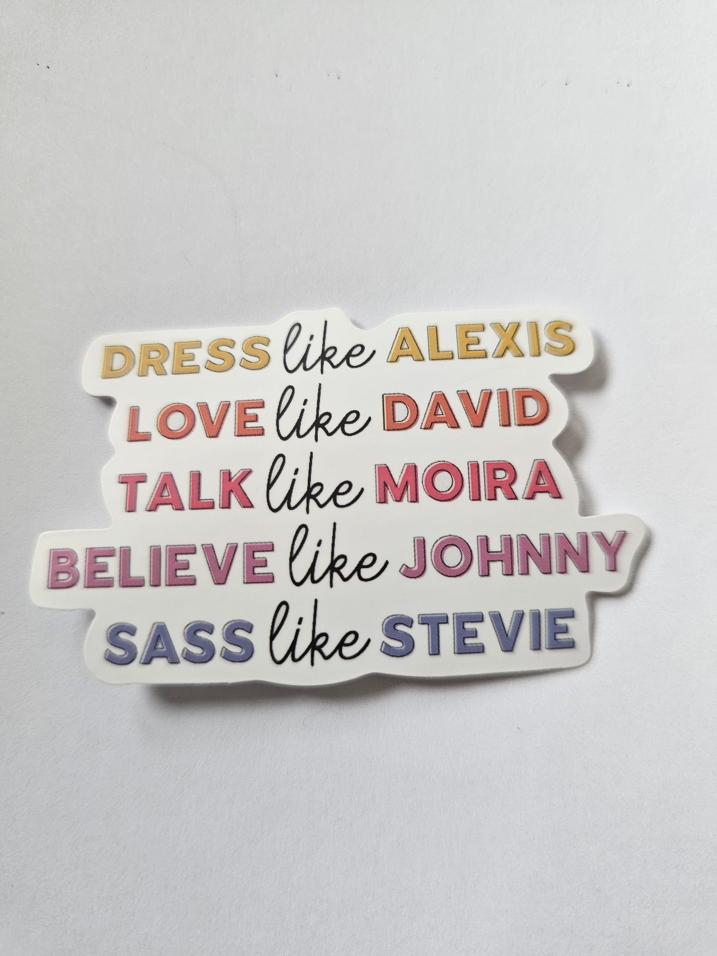 Schitt's Creek Sticker
