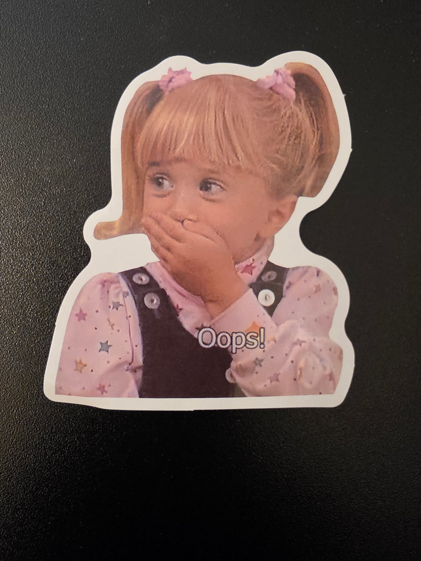 Oops Sticker