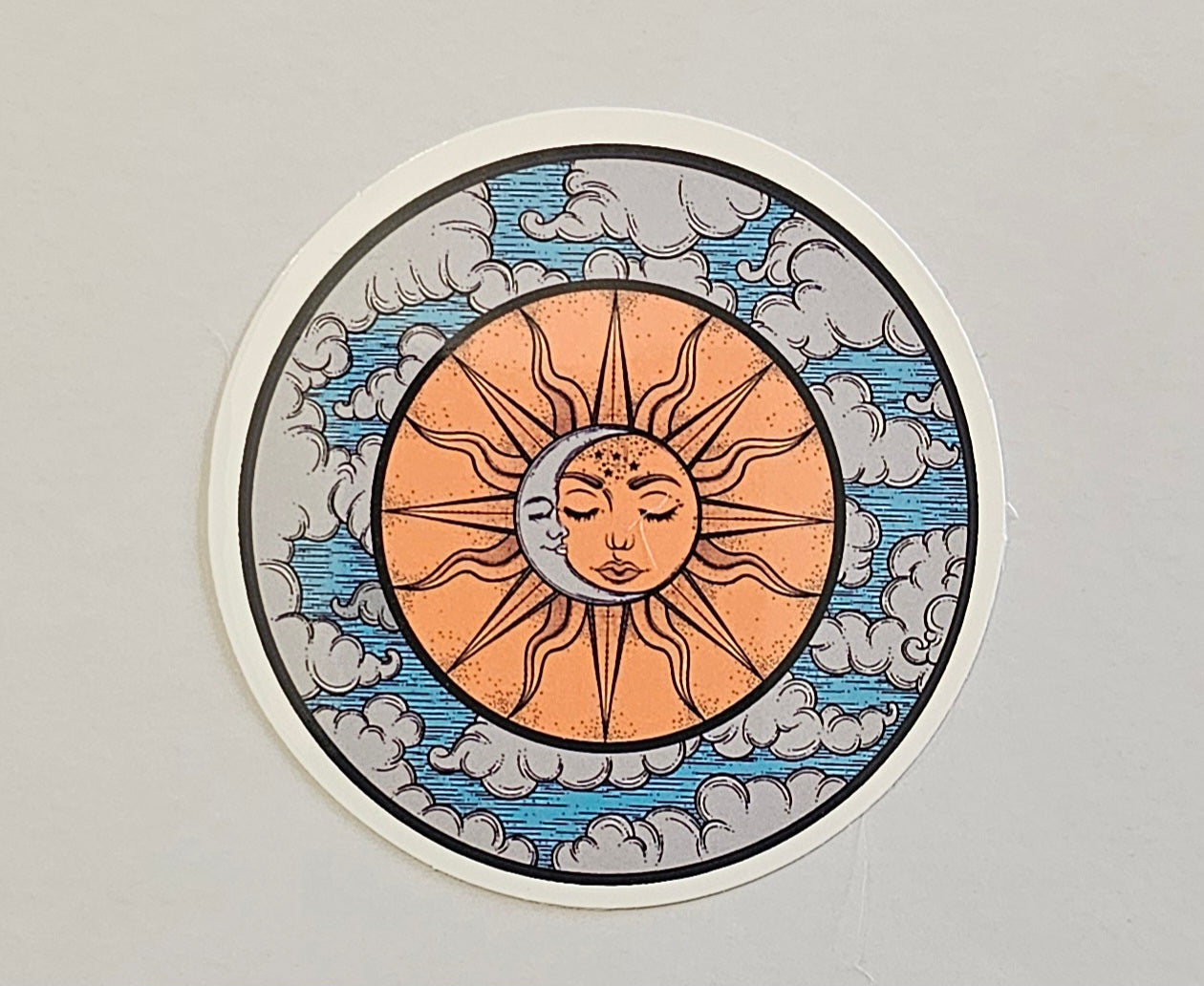 Sun and Moon Sticker