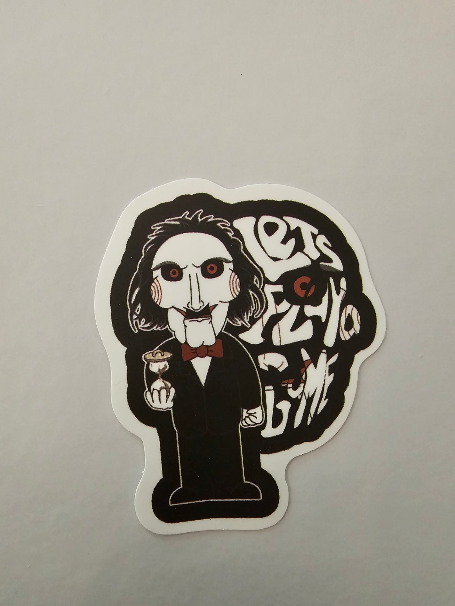 Let's Play A Game Sticker