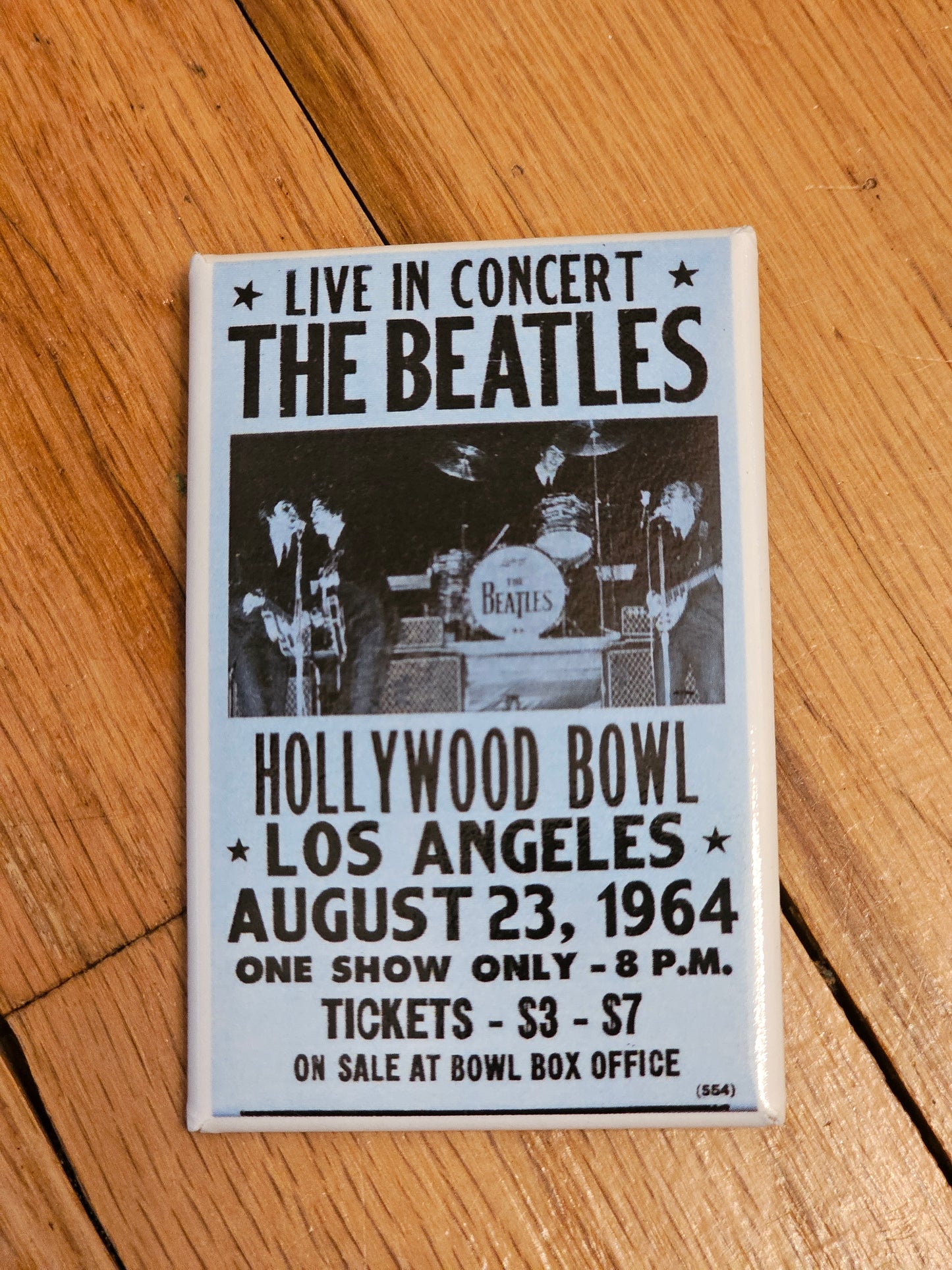 Showprint Concert Poster Buttons 1.75" x 2.75"