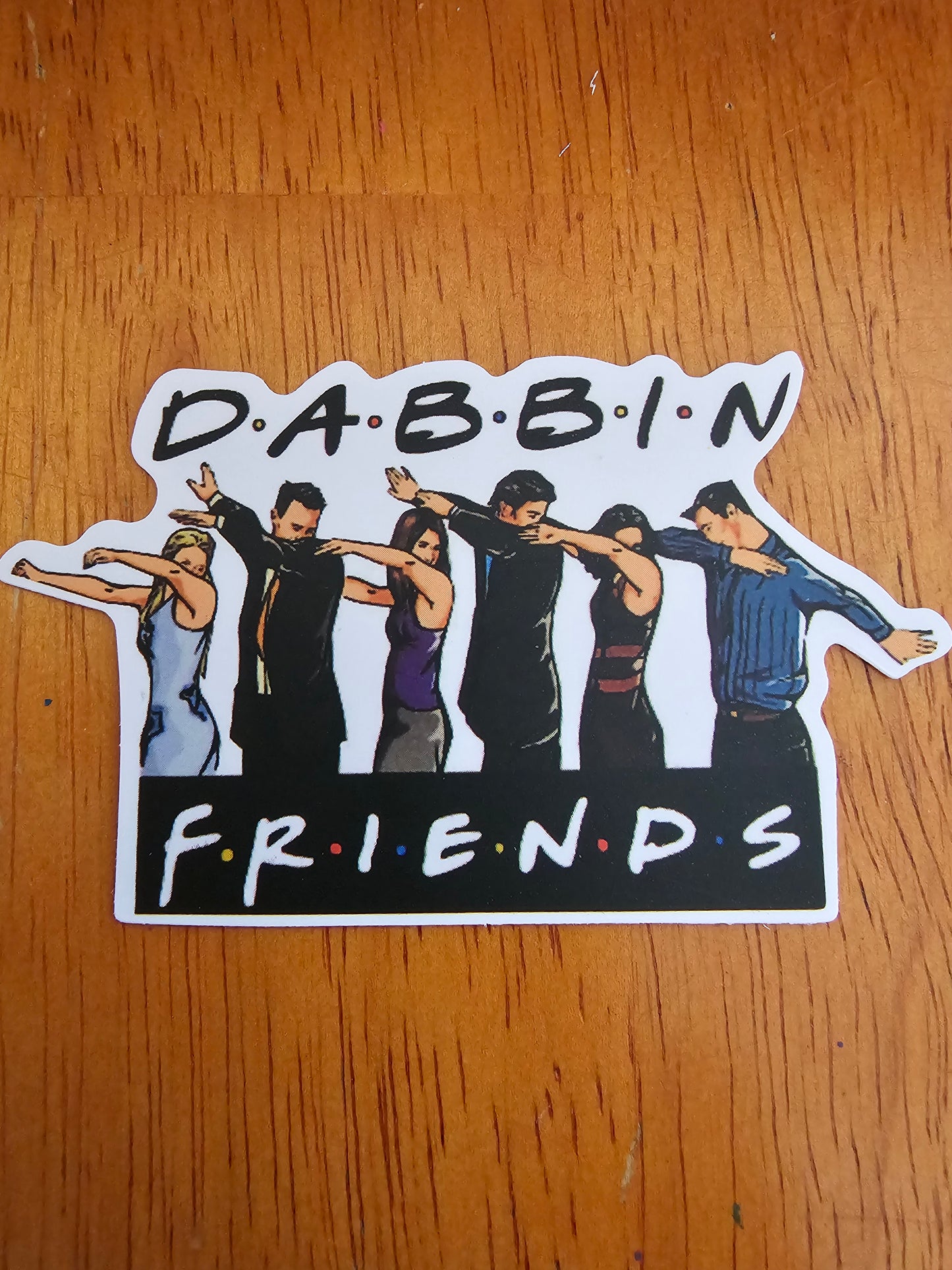 Dabbin Friends Sticker