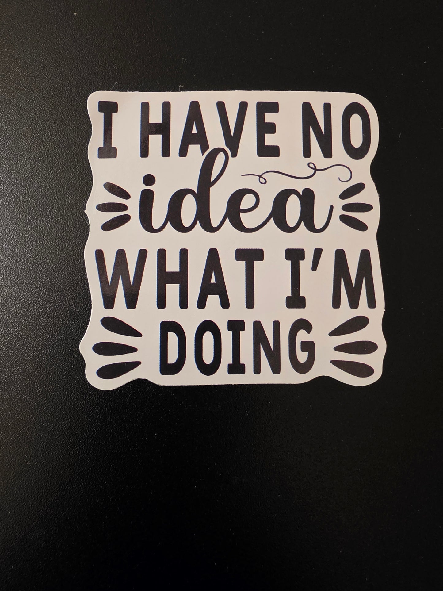 No Idea Sticker