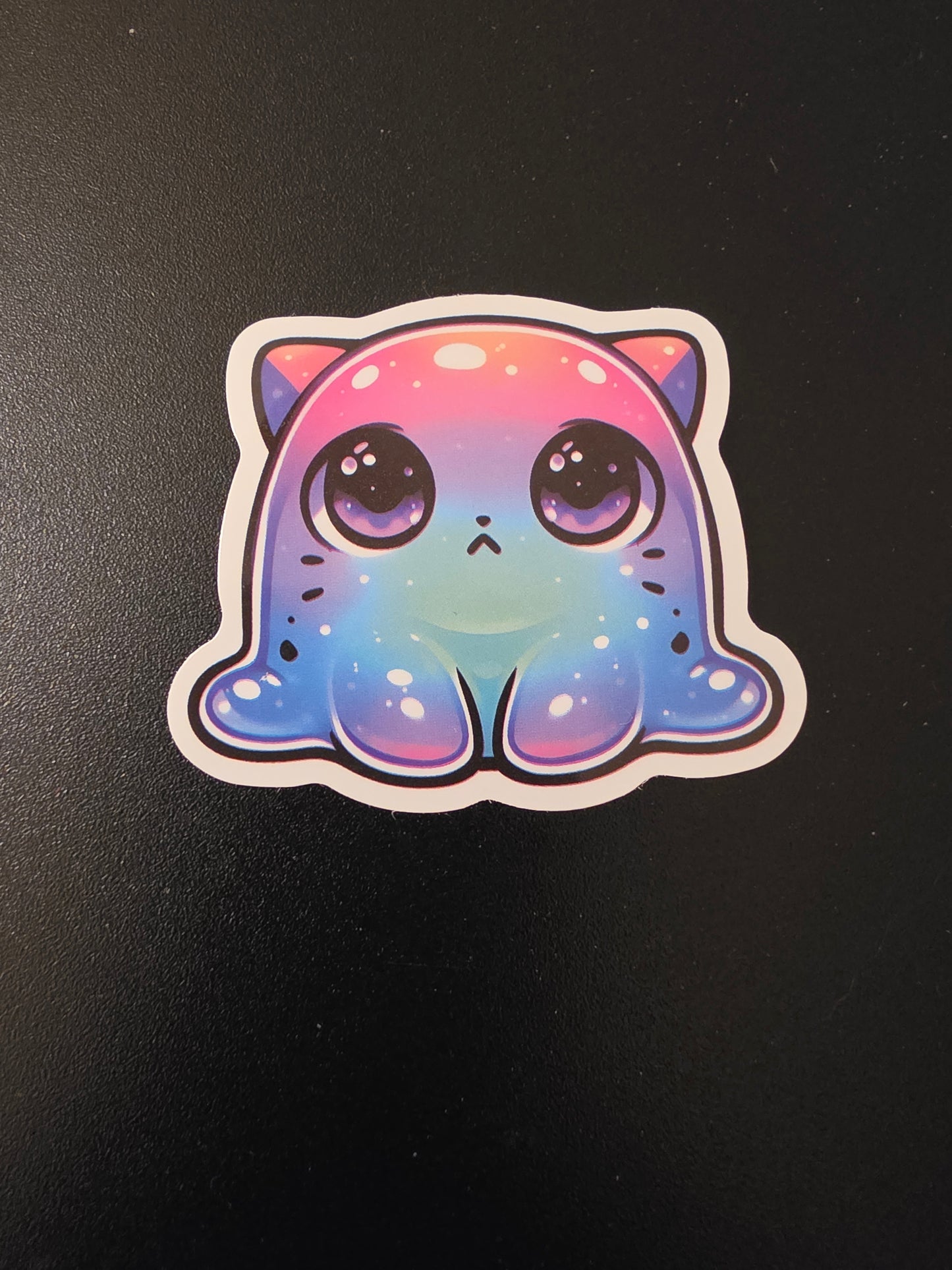 Sad kitty sticker