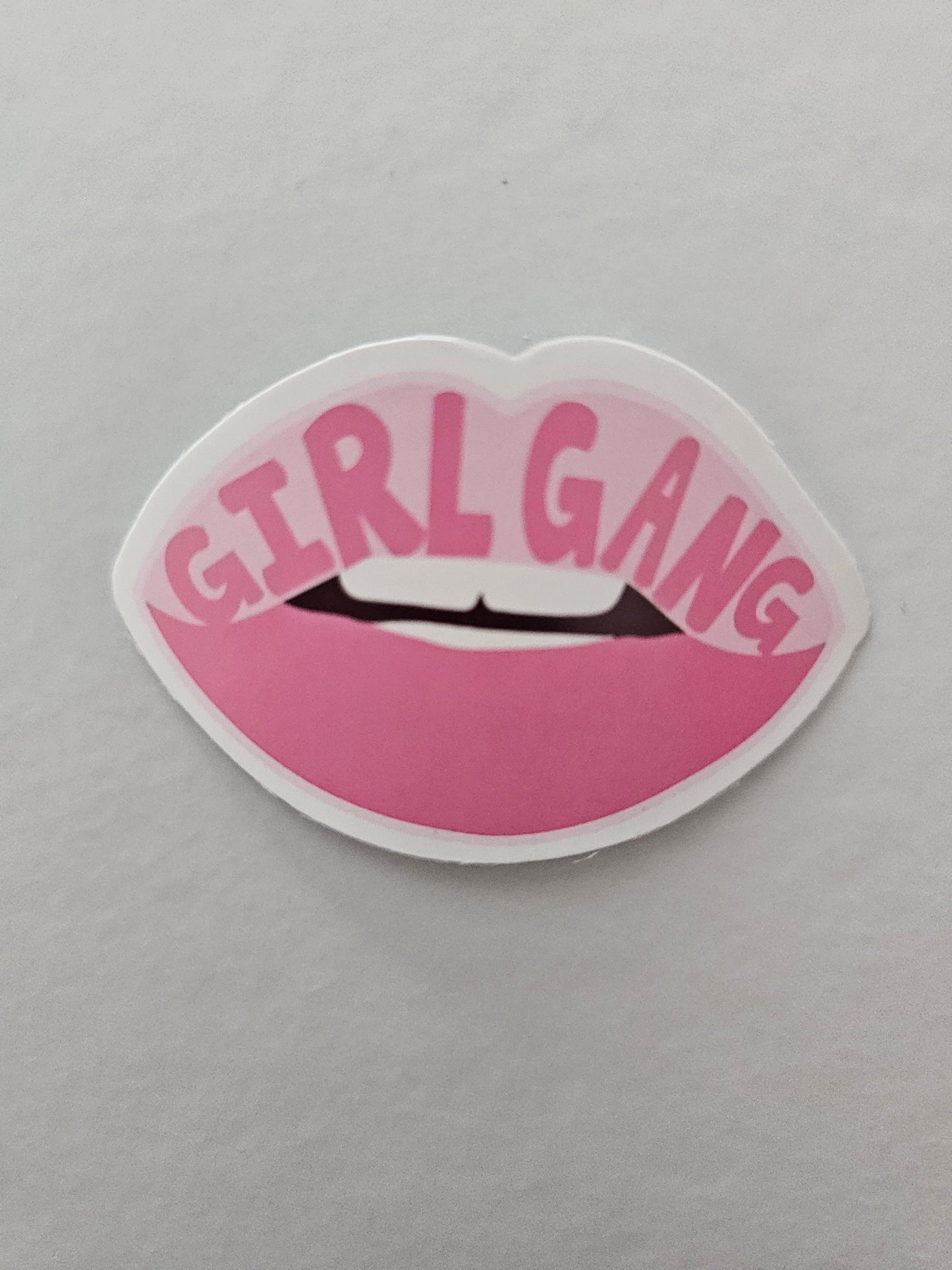 Girl Gang Lips Sticker