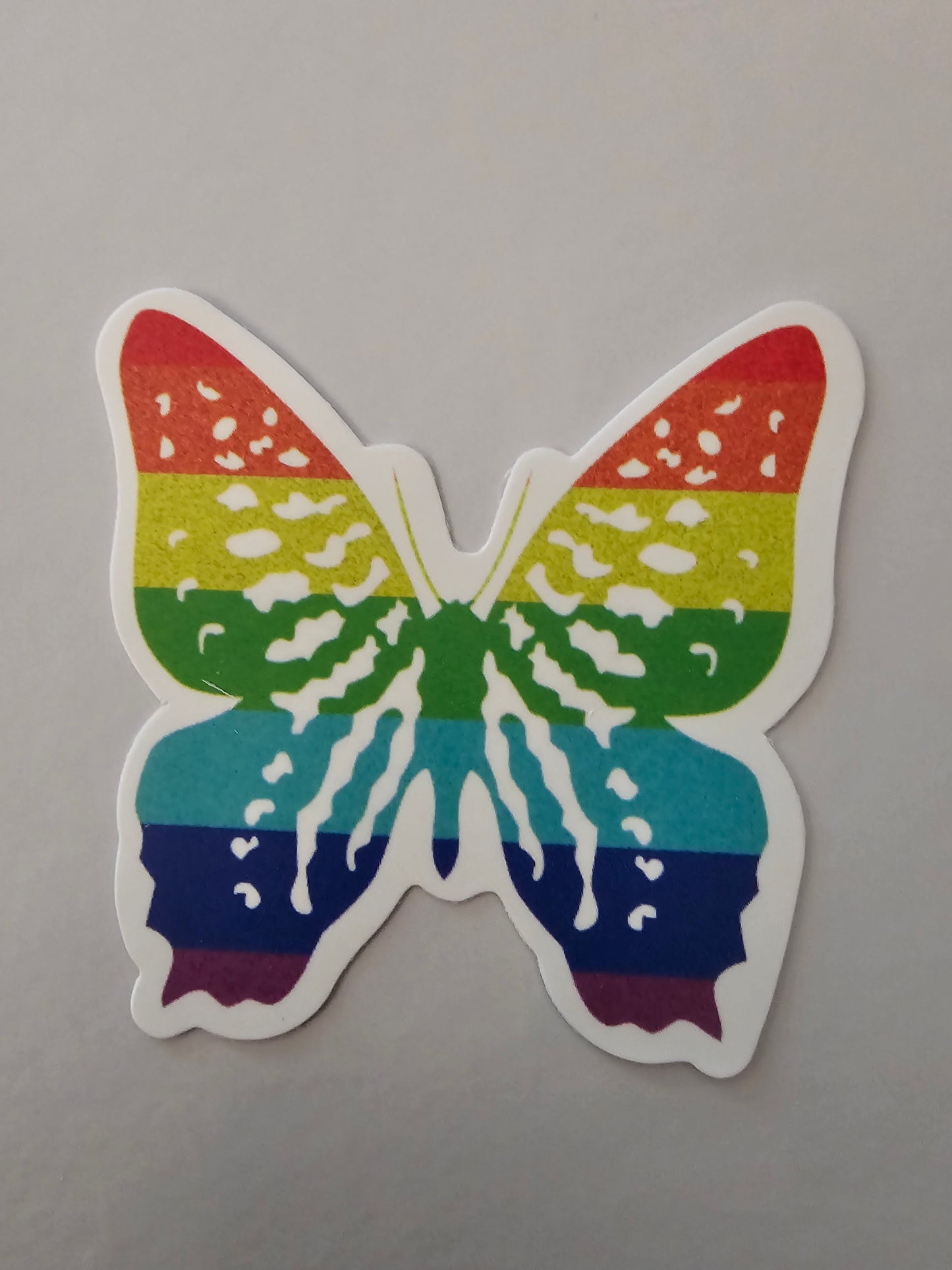 Rainbow Butterfly Sticker