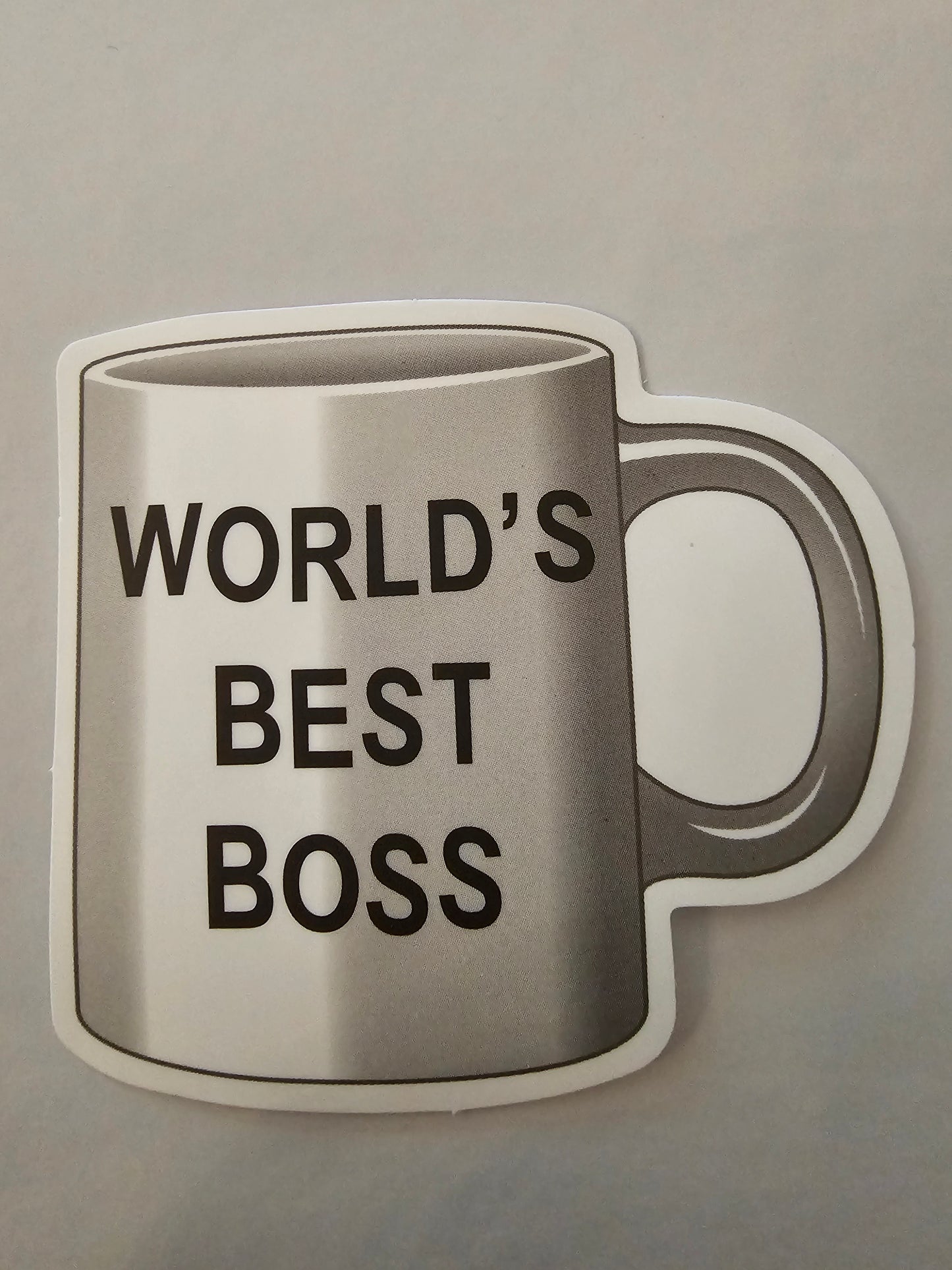World's Best Boss Sticker