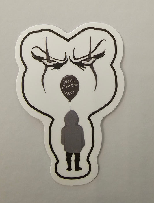 We All Float sticker