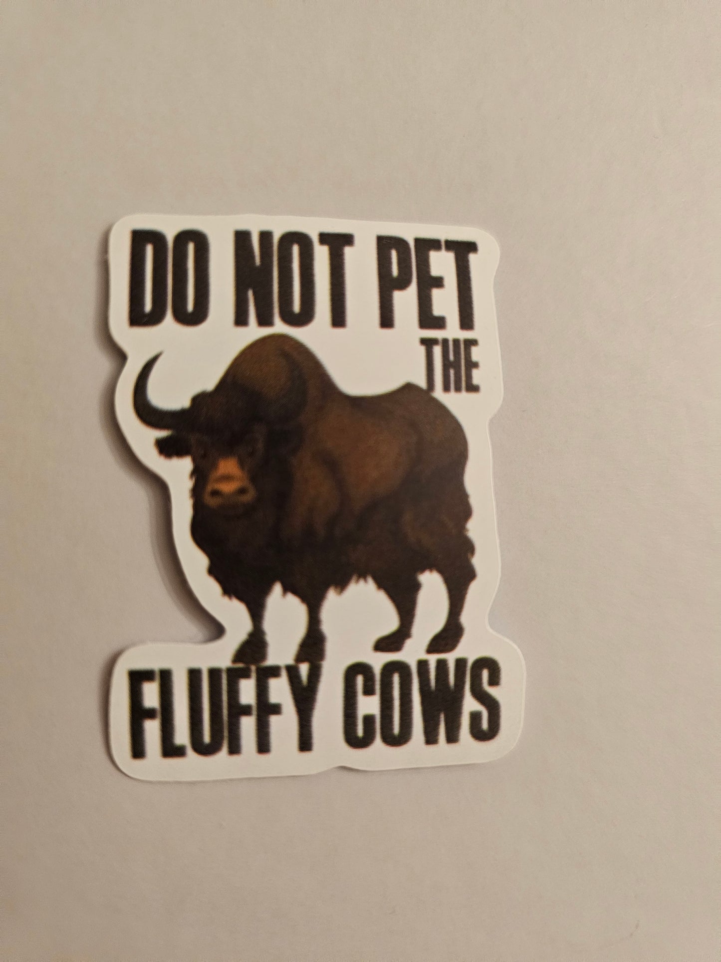 Fluffy Cows Sticker
