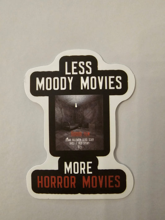 More Horror Movies Sticker