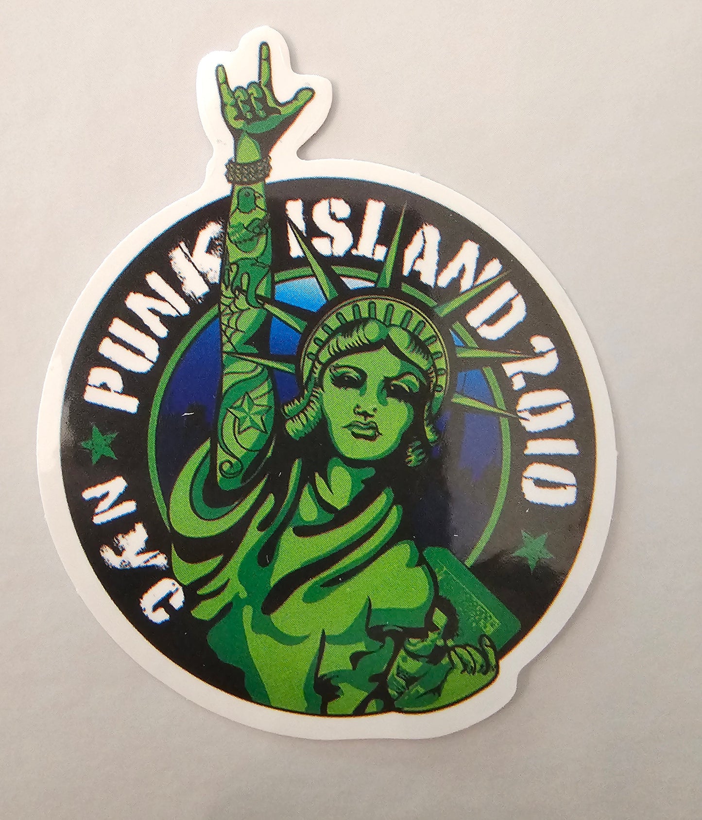 Punk Island sticker