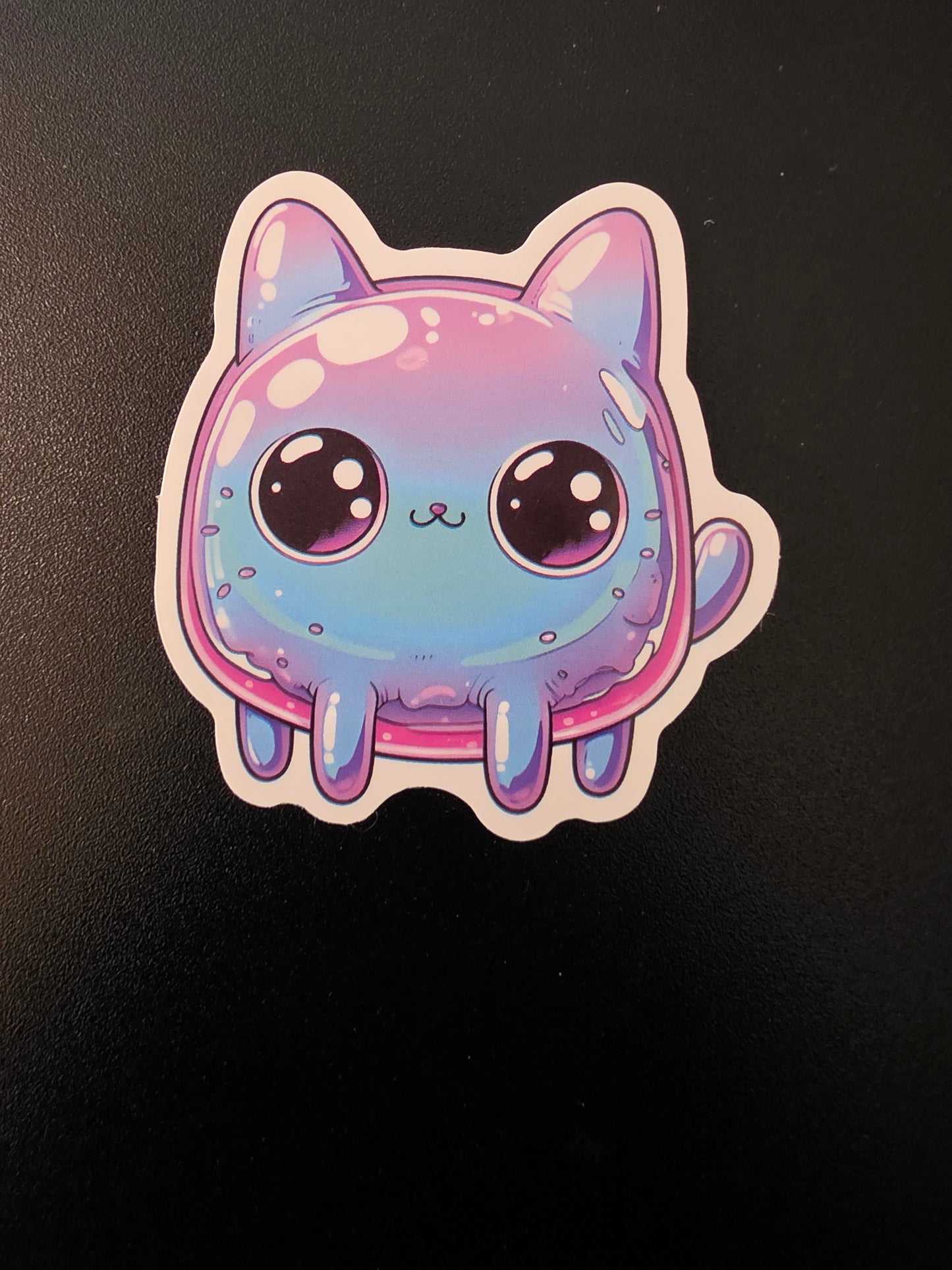 Bubble kitty sticker