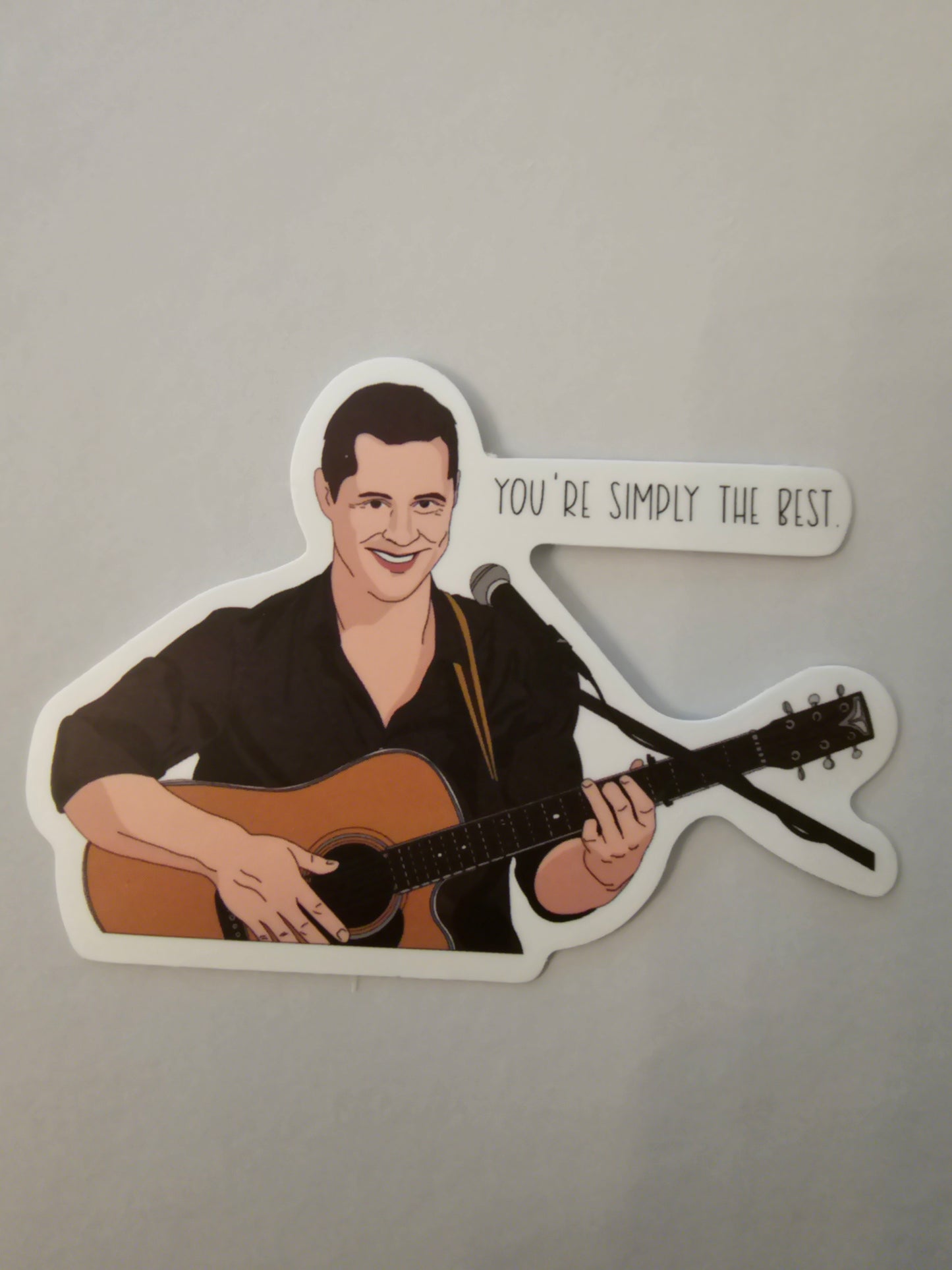 Simply The Best Sticker