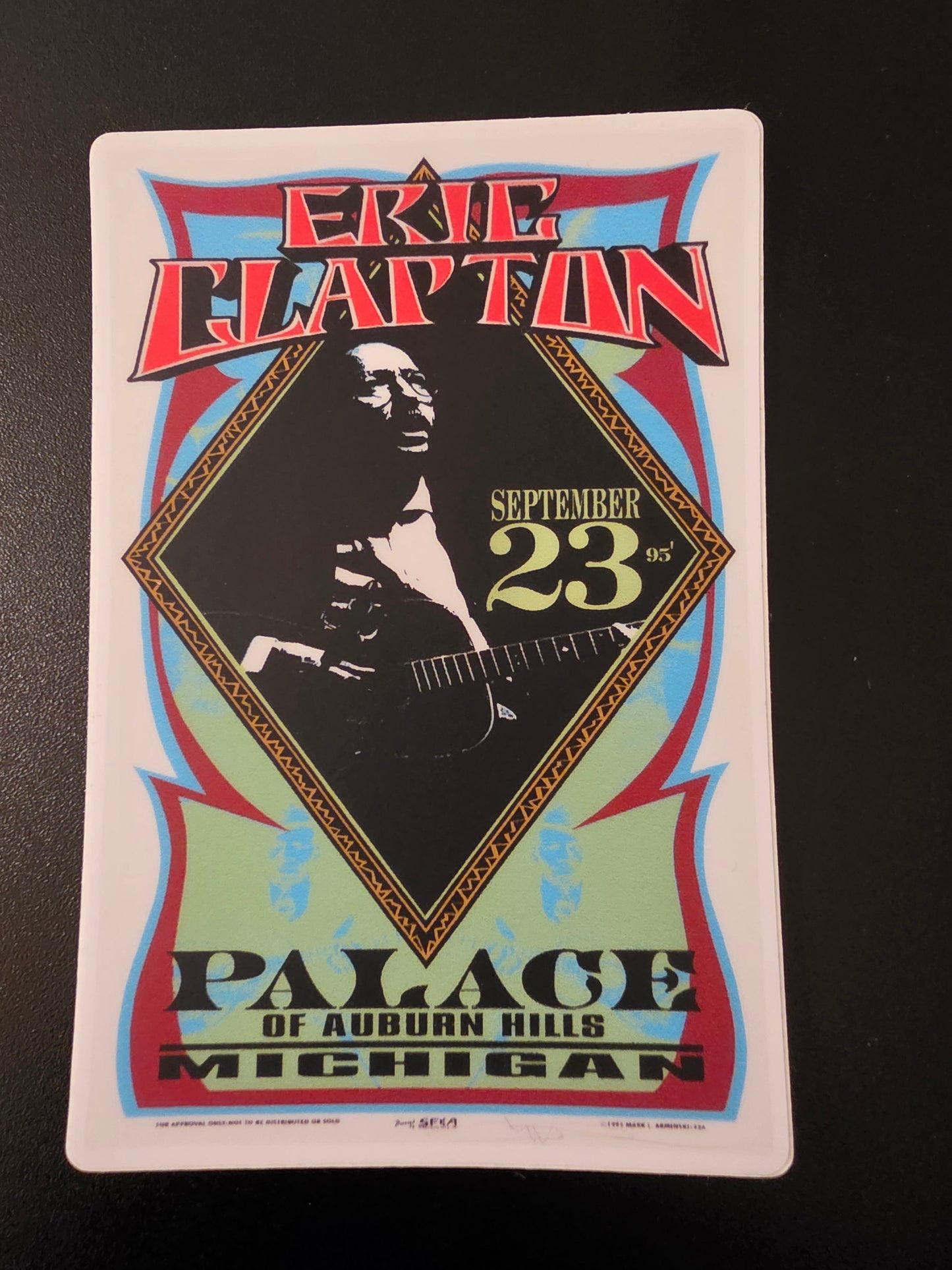 Clapton Jumbo Sticker