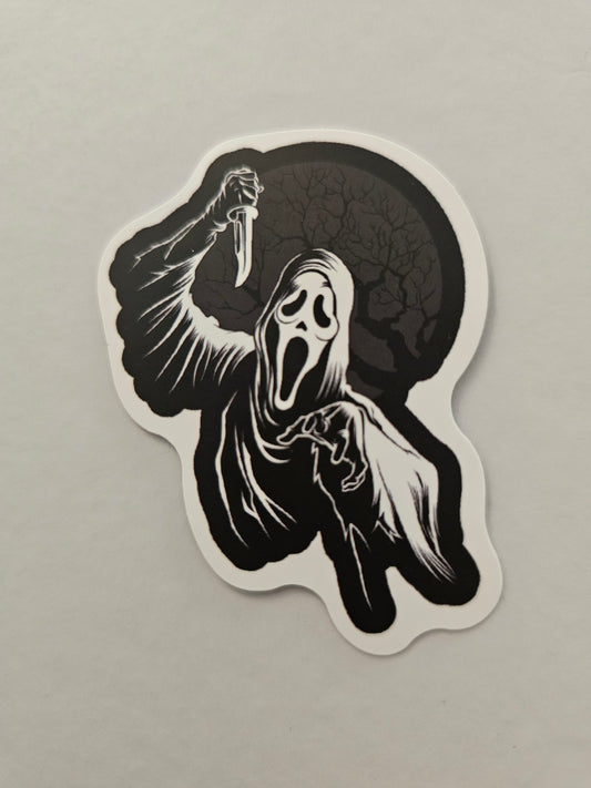 Scream Sticker