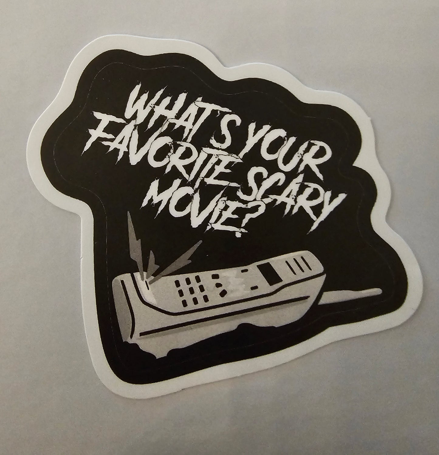 Favorite Scary Movie Sticker