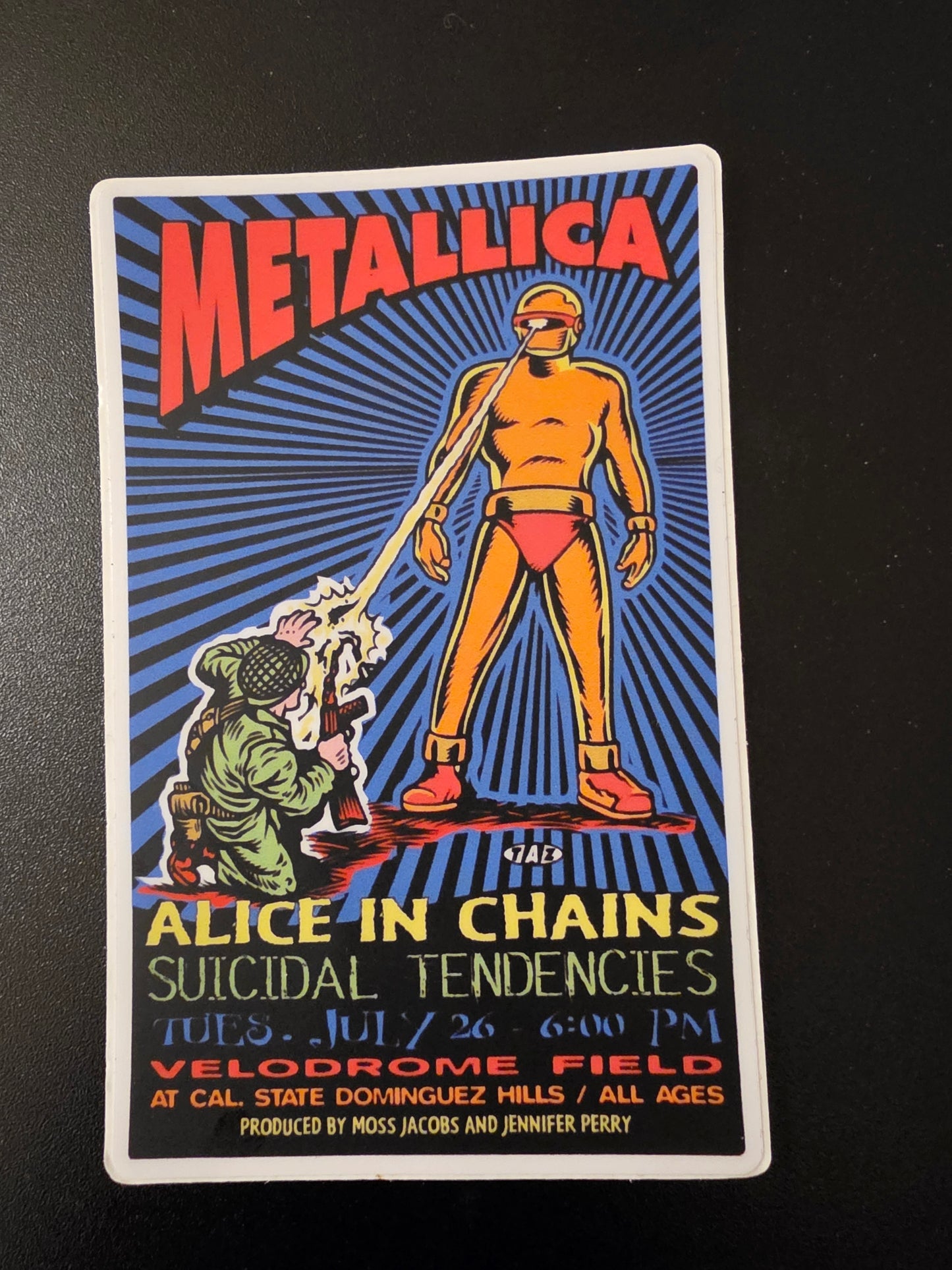 Metallica Jumbo Sticker