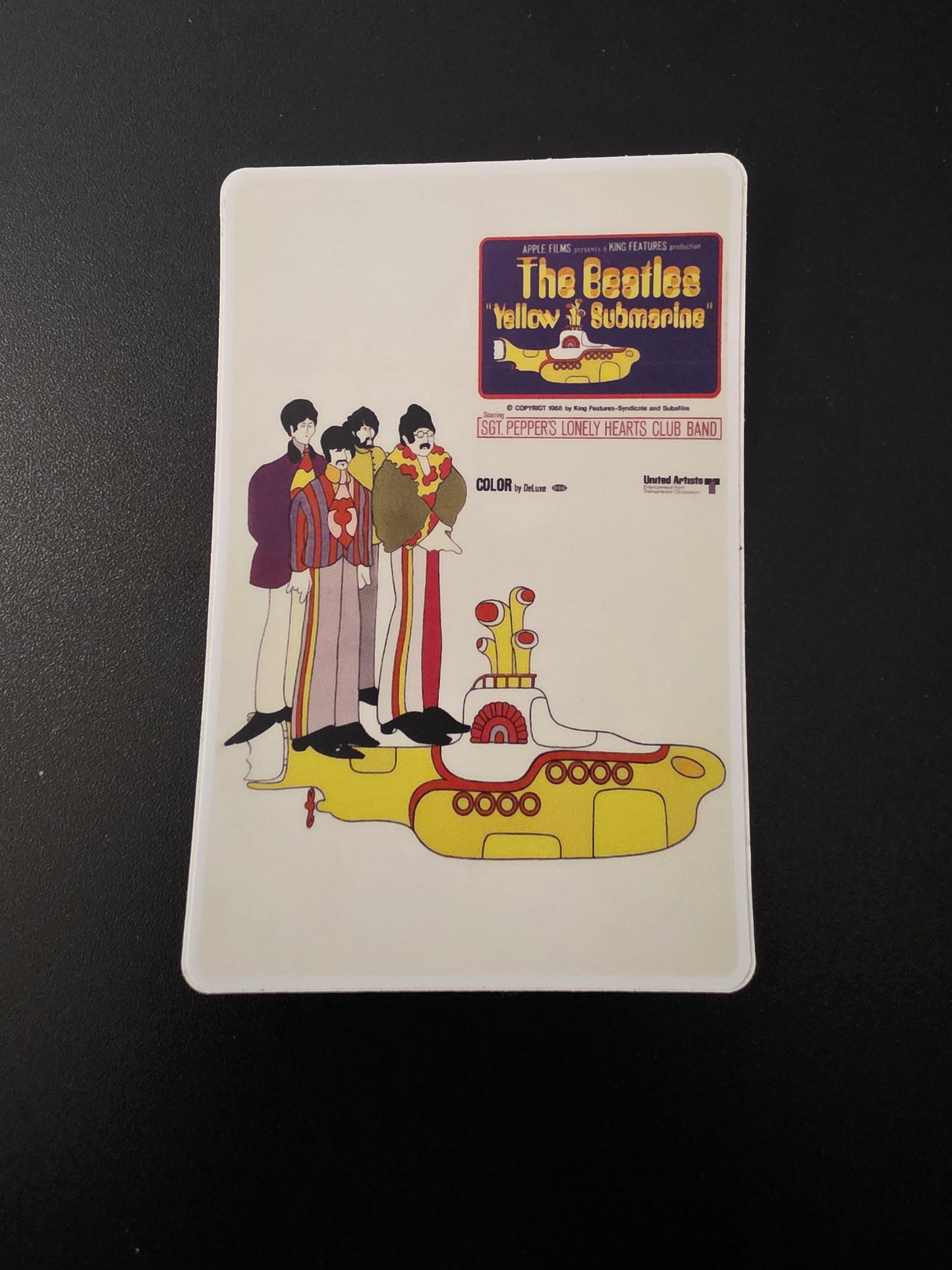 Yellow Submarine Jumbo Sticker