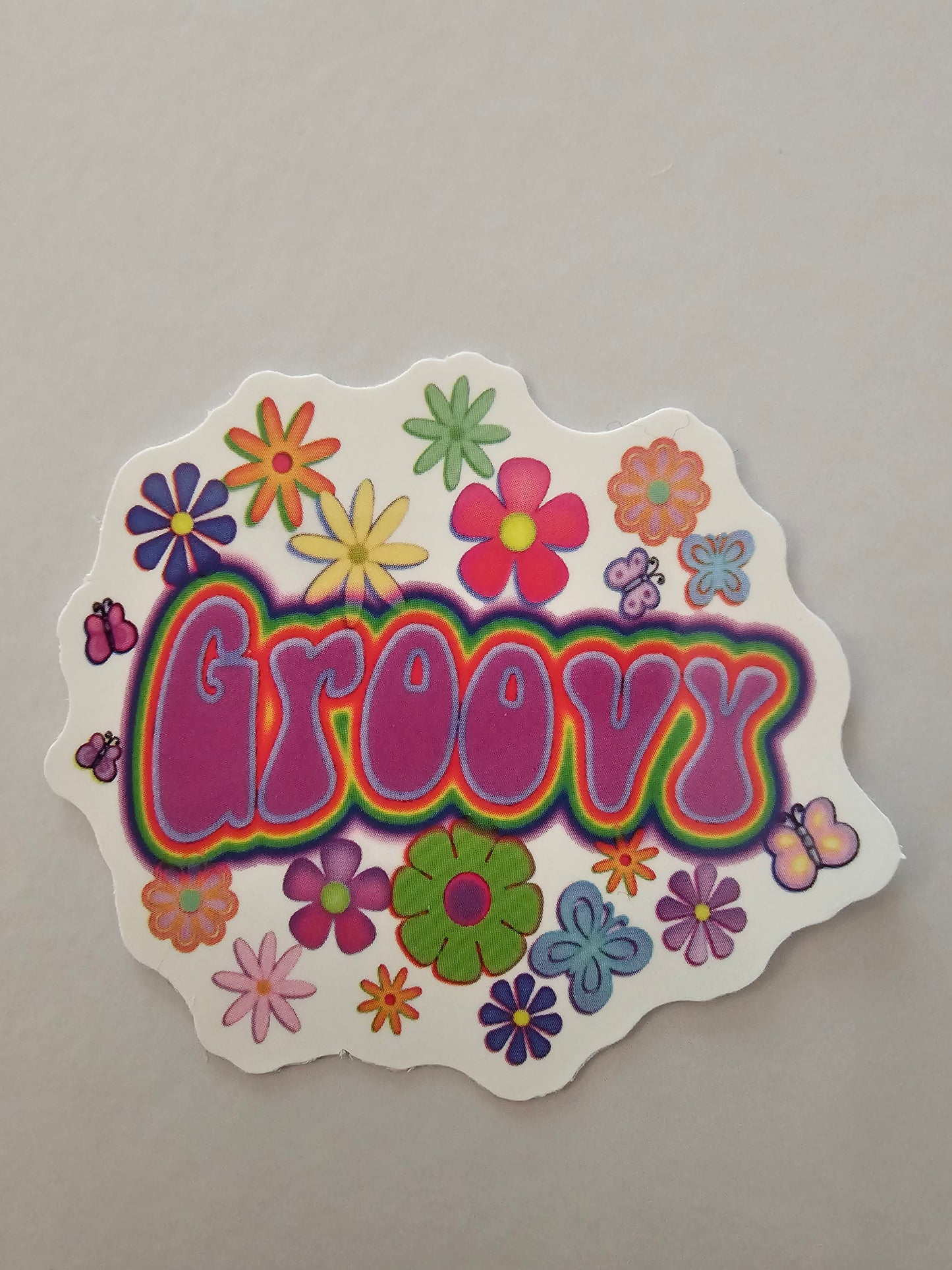 Groovy Sticker