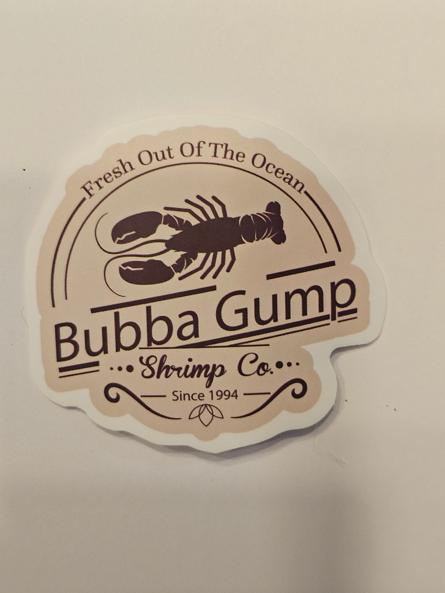 Bubba Gump Sticker
