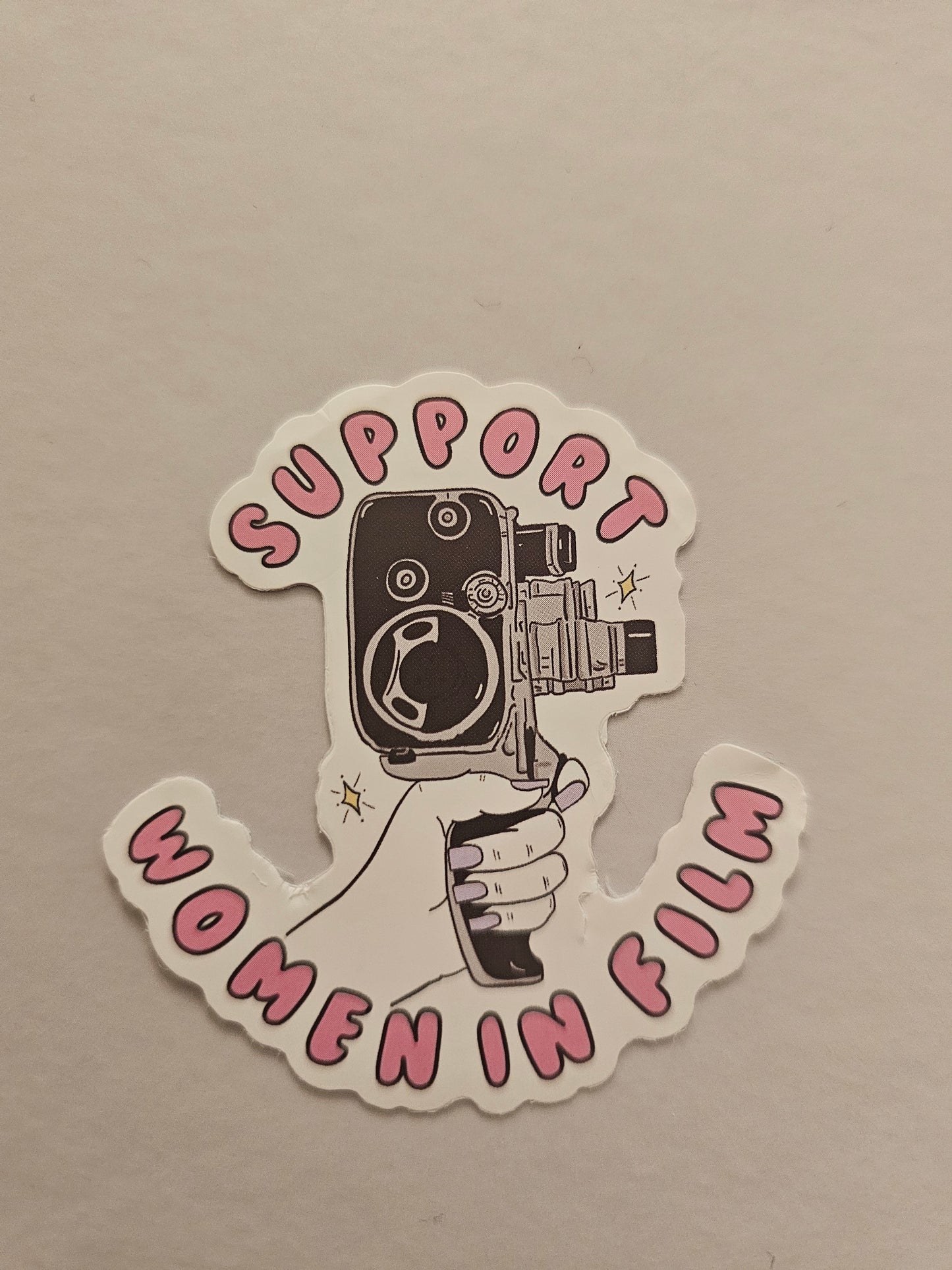 Support Women In Film Sticker